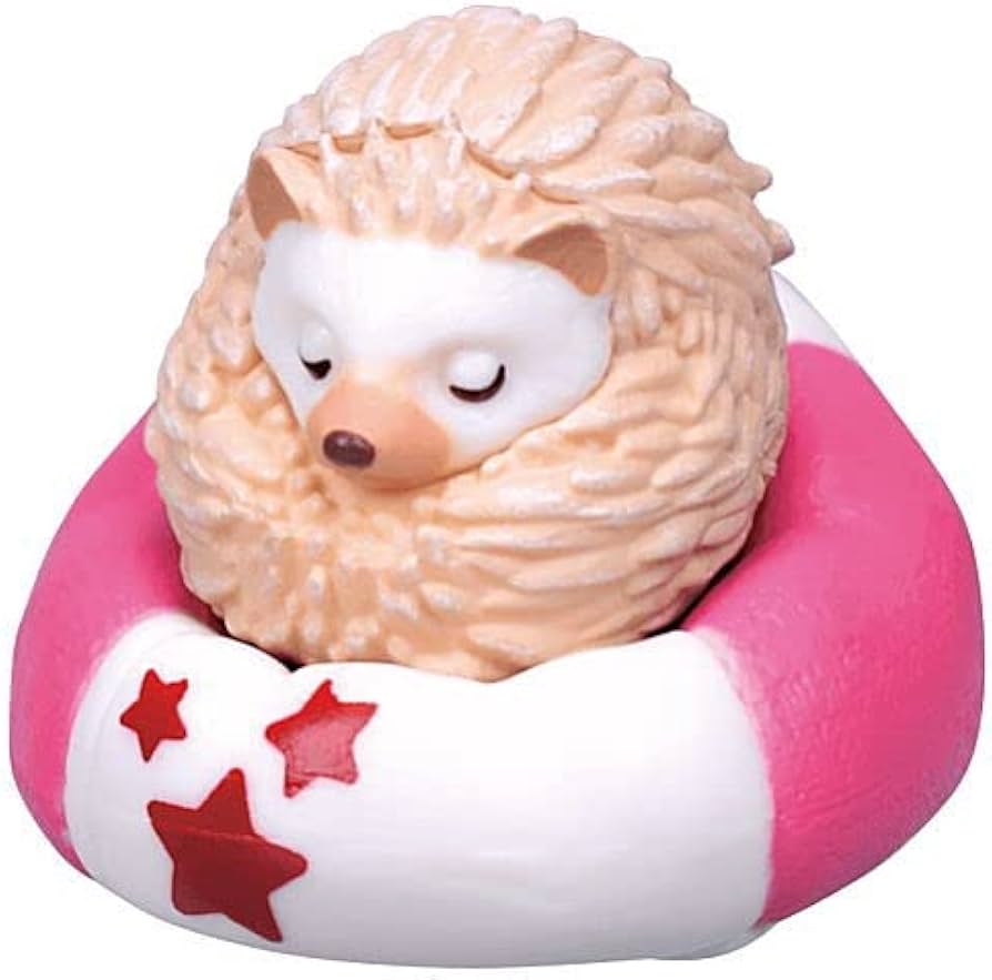 Goodnight Hedgehog Horseshoe Camp [6. Cushion x Cinnamon]