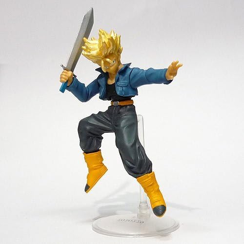 HG PLUS Action Pose Dragon Ball Z Gashapon - Super Saiyan Trunks