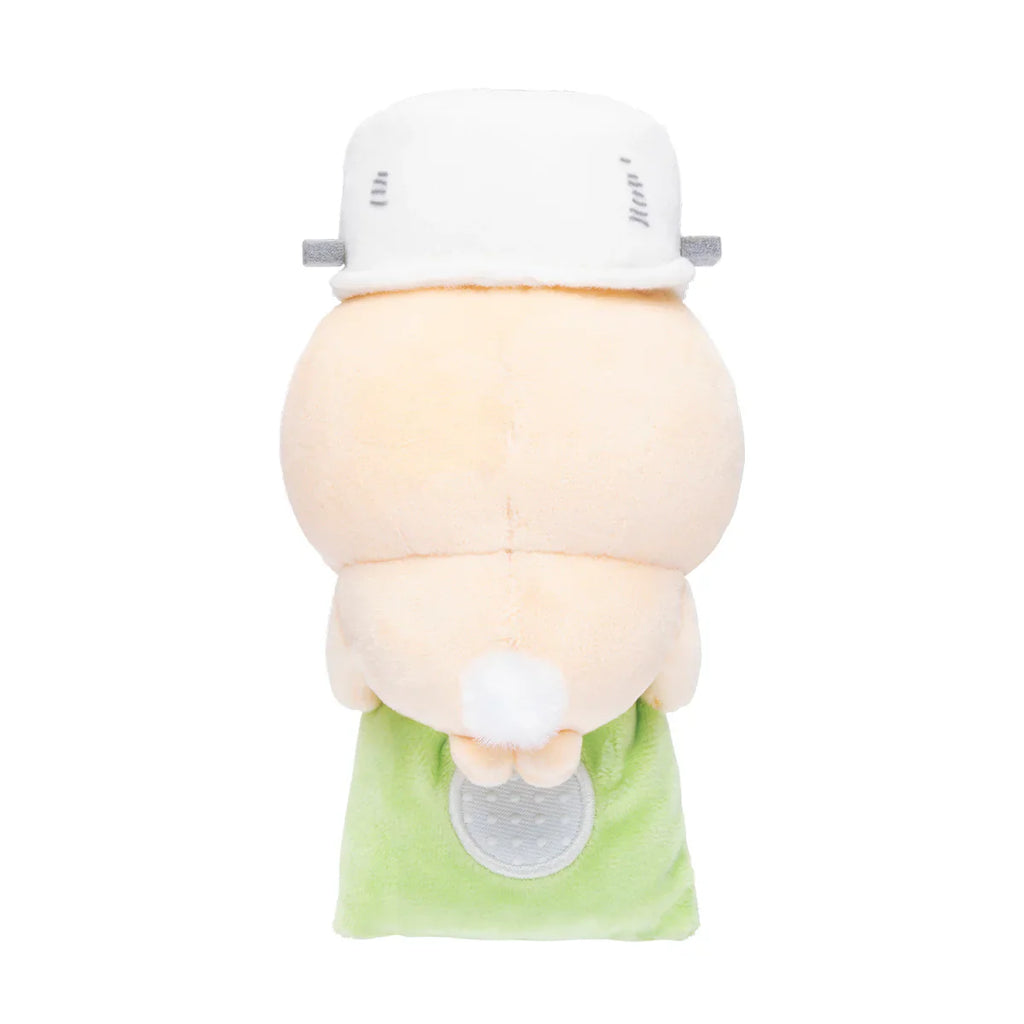 Chiikawa Monitor Plush Toy - Usagi : Hook-and-loop Watching from Your Desktop Participation Prize