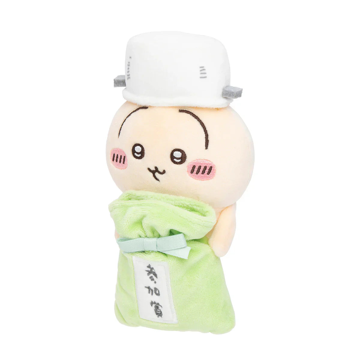 Chiikawa Monitor Plush Toy - Usagi : Hook-and-loop Watching from Your Desktop Participation Prize