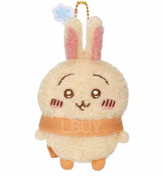Chiikawa Winter Scarf Charm (Usagi / Rabbit) Keychain