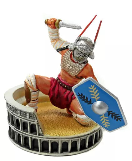 Roman Gladiator Mini Figure - Challenger Gladiator  Furuta Japan