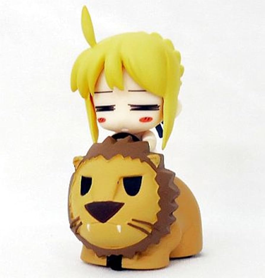 Nendoroid Petite Hetare Saber & Pullback Lions Figure Fate/Stay Night