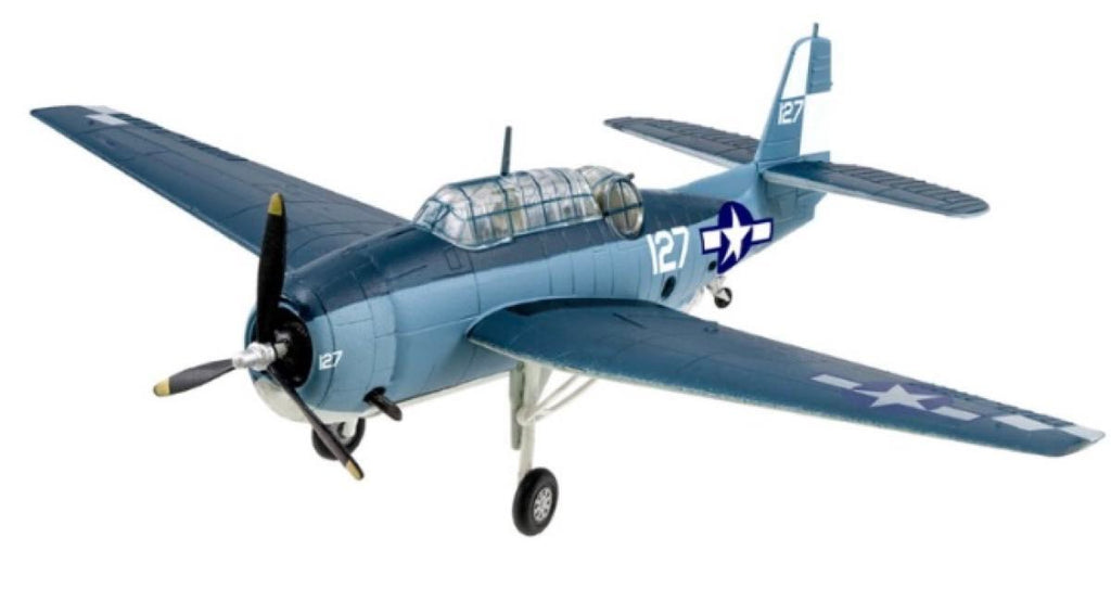 1/144 TBM-3 Avenger #2C US Navy Torpedo Squadron 17 CV-12 Aircraft Carrier Hornet F-toys VS10