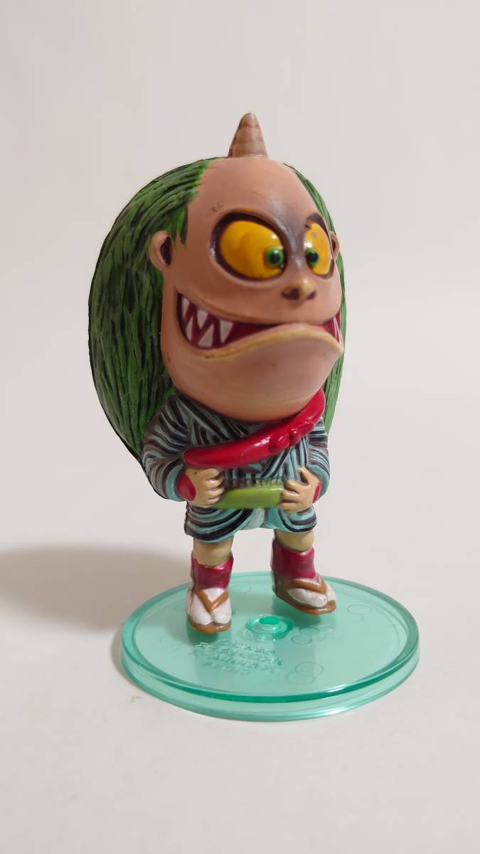 GeGeGe no Kitaro Yokai Encyclopedia Figure: Vermilion Tray (Shunobon Color), 2002, Kabaya Uopened(New in bag)