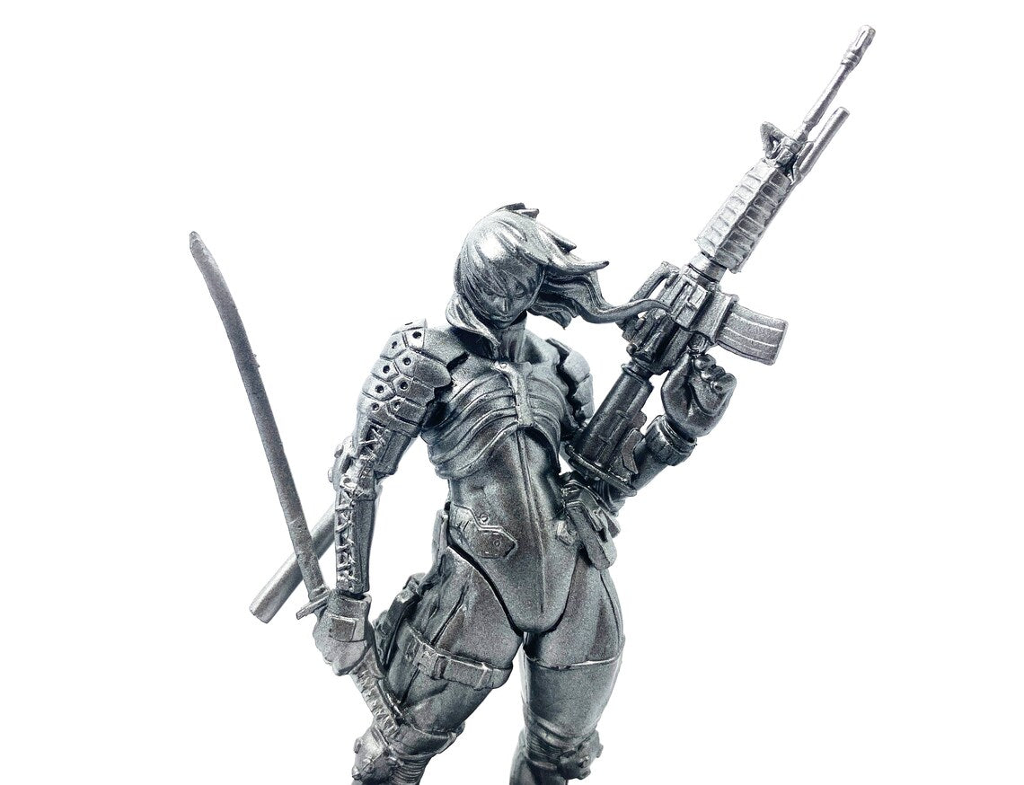 Metal Gear Solid 2 Konami Figure Collection Vol.1 Gunmetallic Ver. Raiden