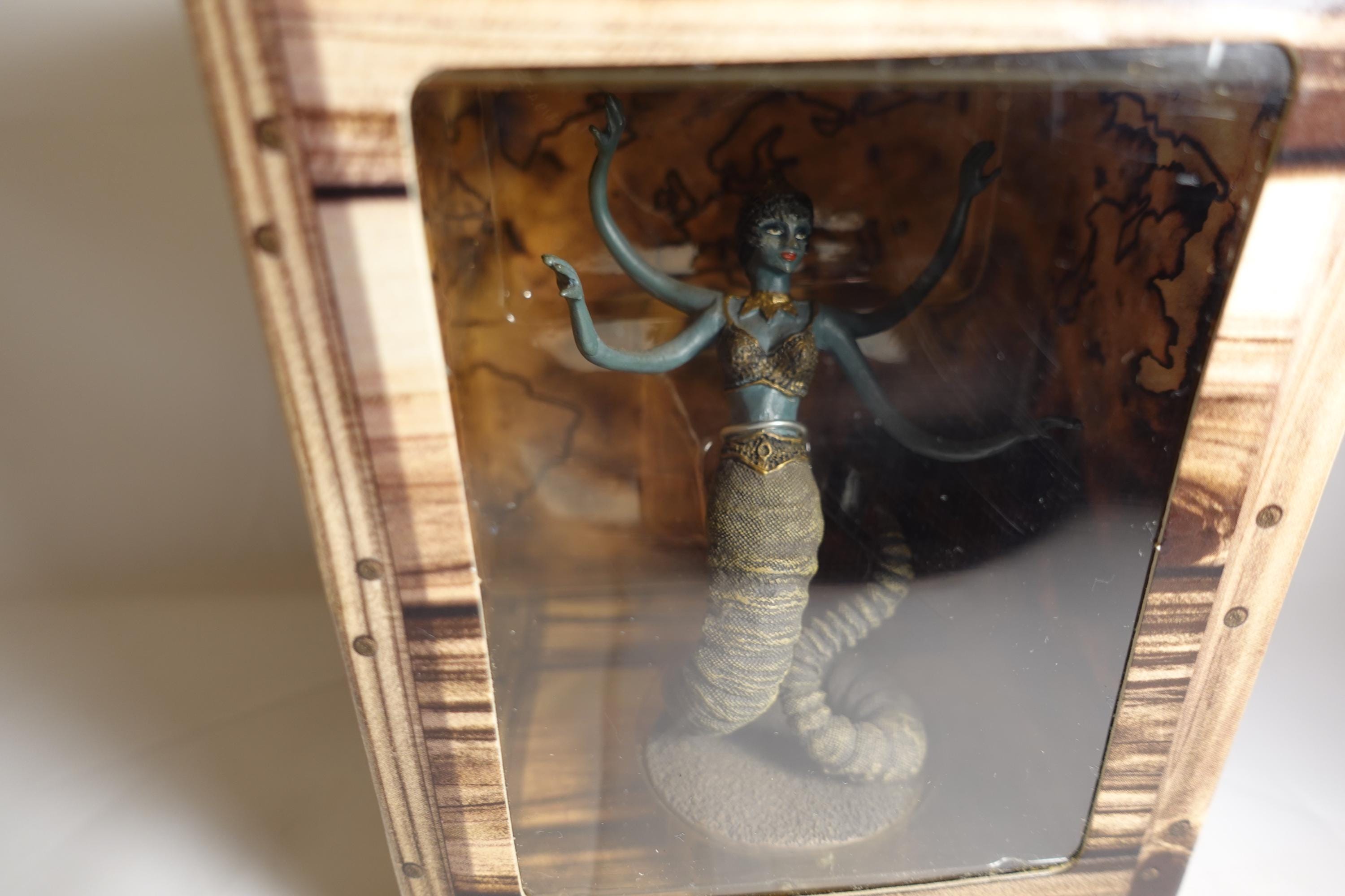 Ray Harryhausen Film library Collection Serpent Woman Cold Cast Resin Figure X-plus