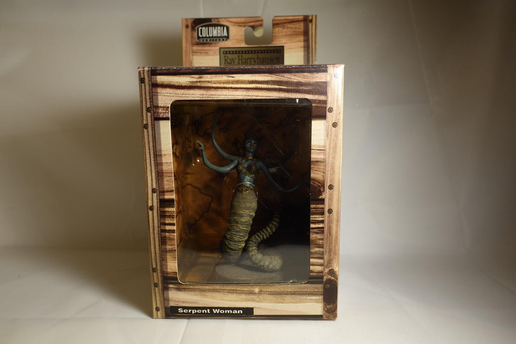 Ray Harryhausen Film library Collection Serpent Woman Cold Cast Resin Figure X-plus