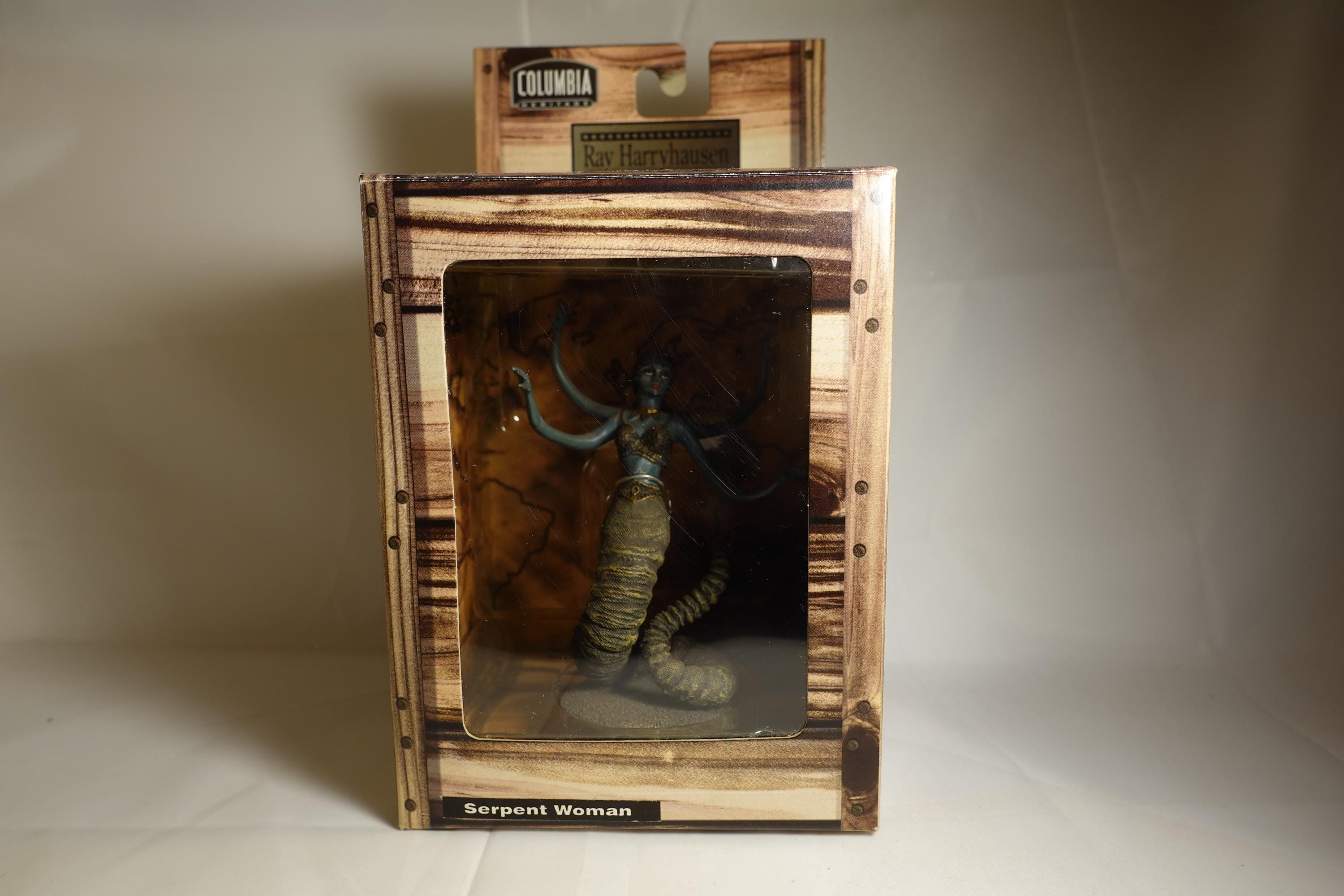 Ray Harryhausen Film library Collection Serpent Woman Cold Cast Resin Figure X-plus