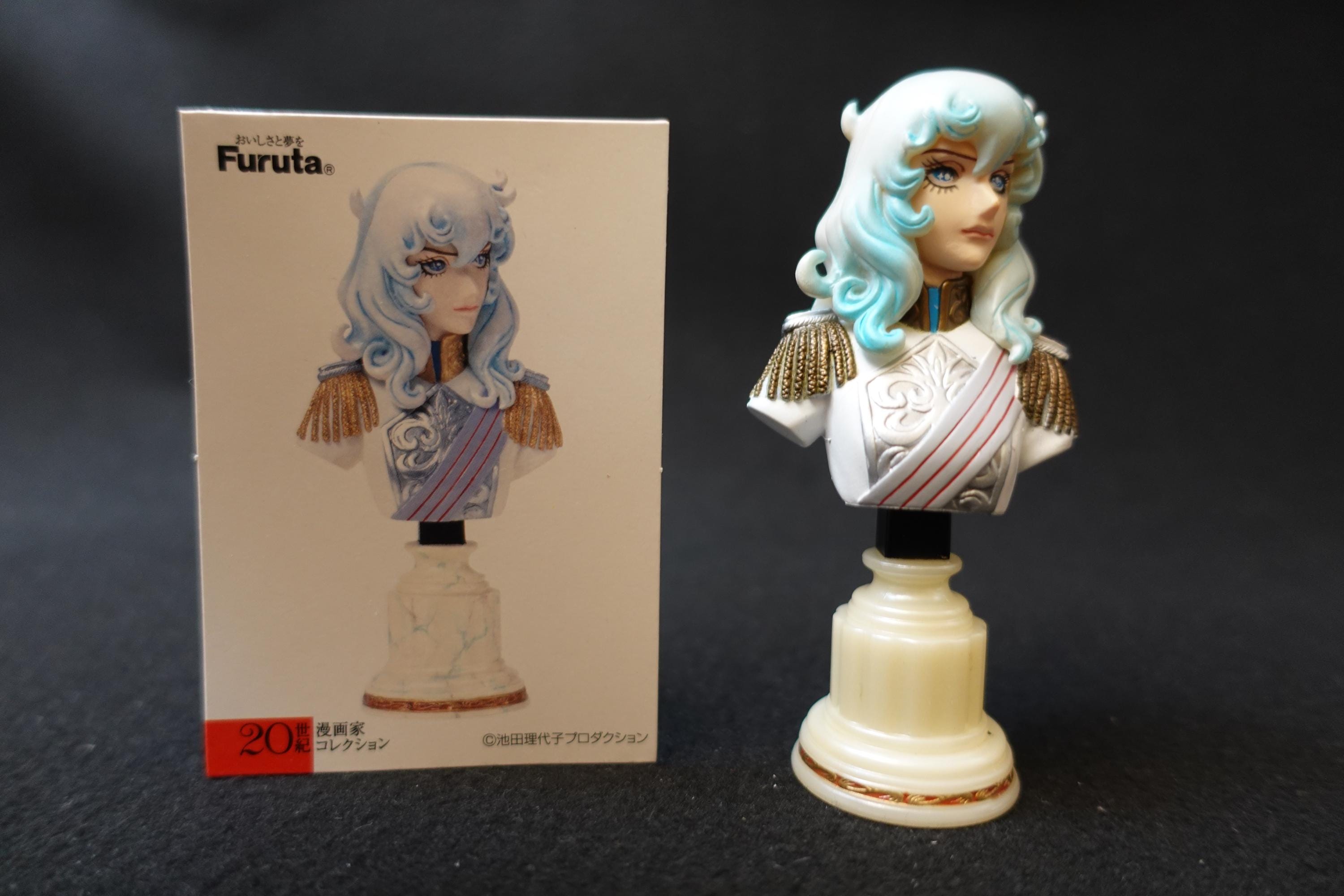 Furuta Rose of Versailles by Riyoko Ikeda ベルサイユのばら #34  Osukaru Furansowa do Jaruje (Bust, Silver Hair)