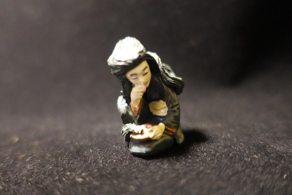 Japanese Yokai Two Mouth Woman (Futuchi Onna) Mini Mascot Figure Kaiyodo
