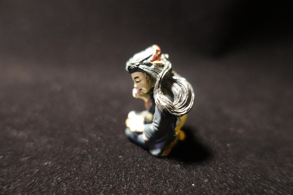 Japanese Yokai Two Mouth Woman (Futuchi Onna) Mini Mascot Figure Kaiyodo
