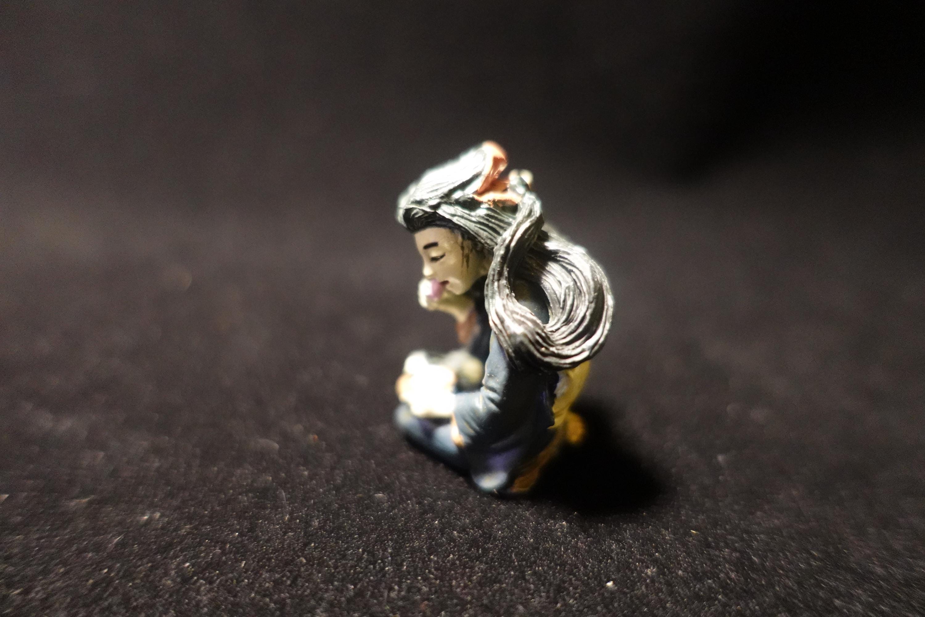 Japanese Yokai Two Mouth Woman (Futuchi Onna) Mini Mascot Figure Kaiyodo