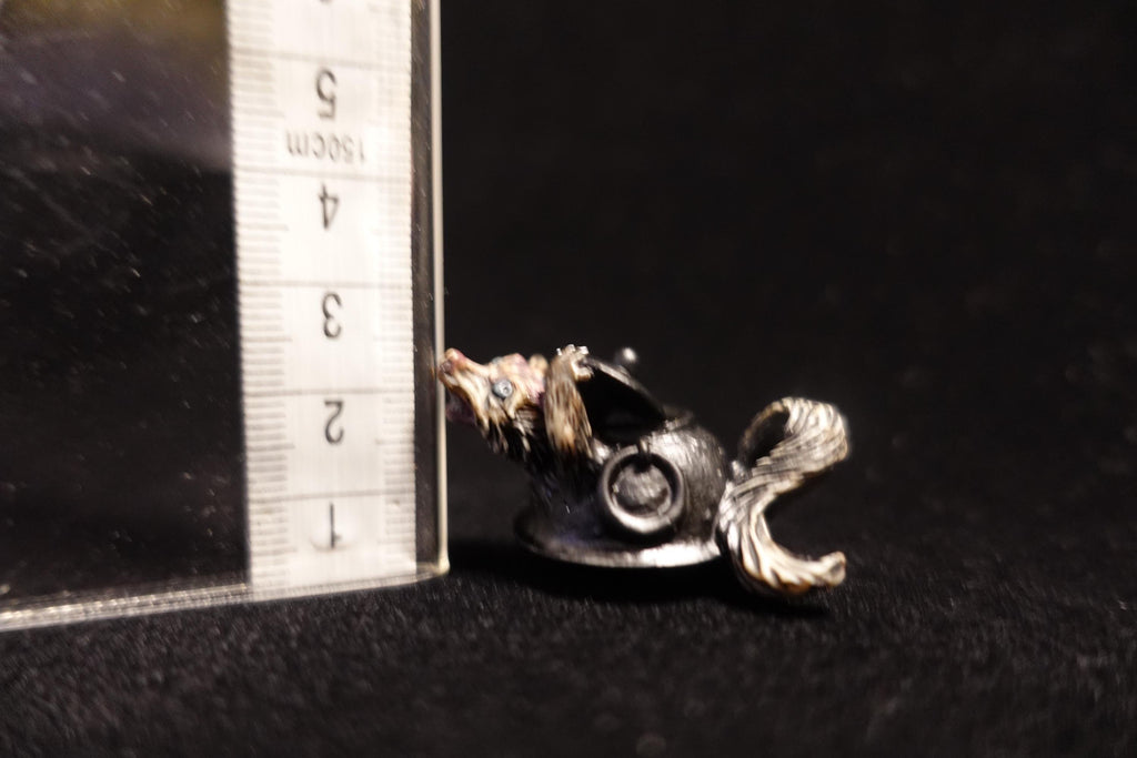Japanese Yokai Bunbuku Chagama Mini Mascot Figure Kaiyodo