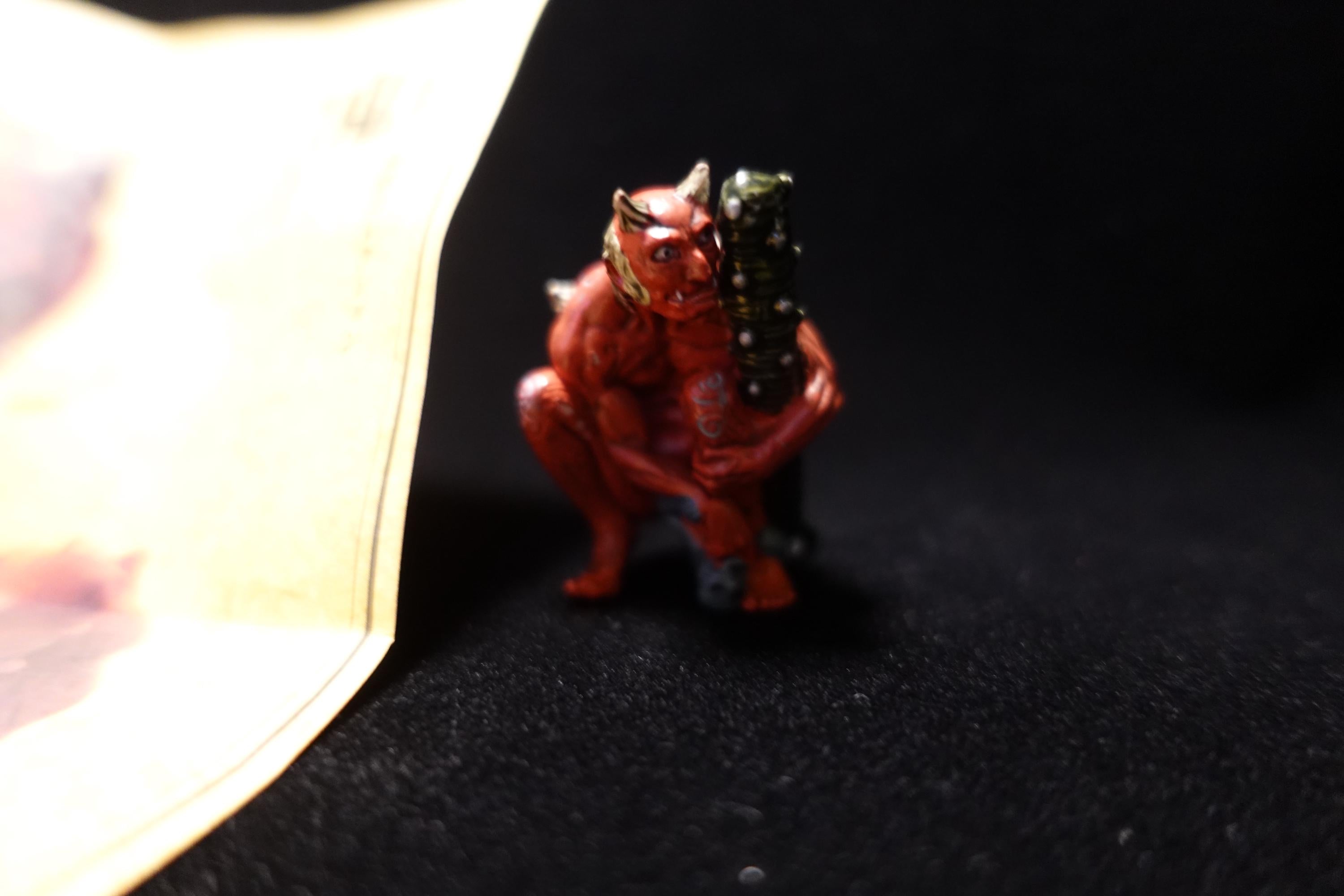 Japanese Yokai Oni Mini Mascot Figure Kaiyodo
