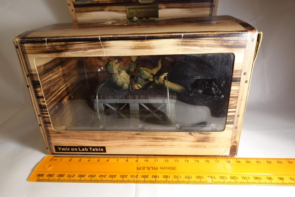 Ray Harryhausen Film Library Collection Ymir On Lab Table Cold Cast Resin Figure X-plus