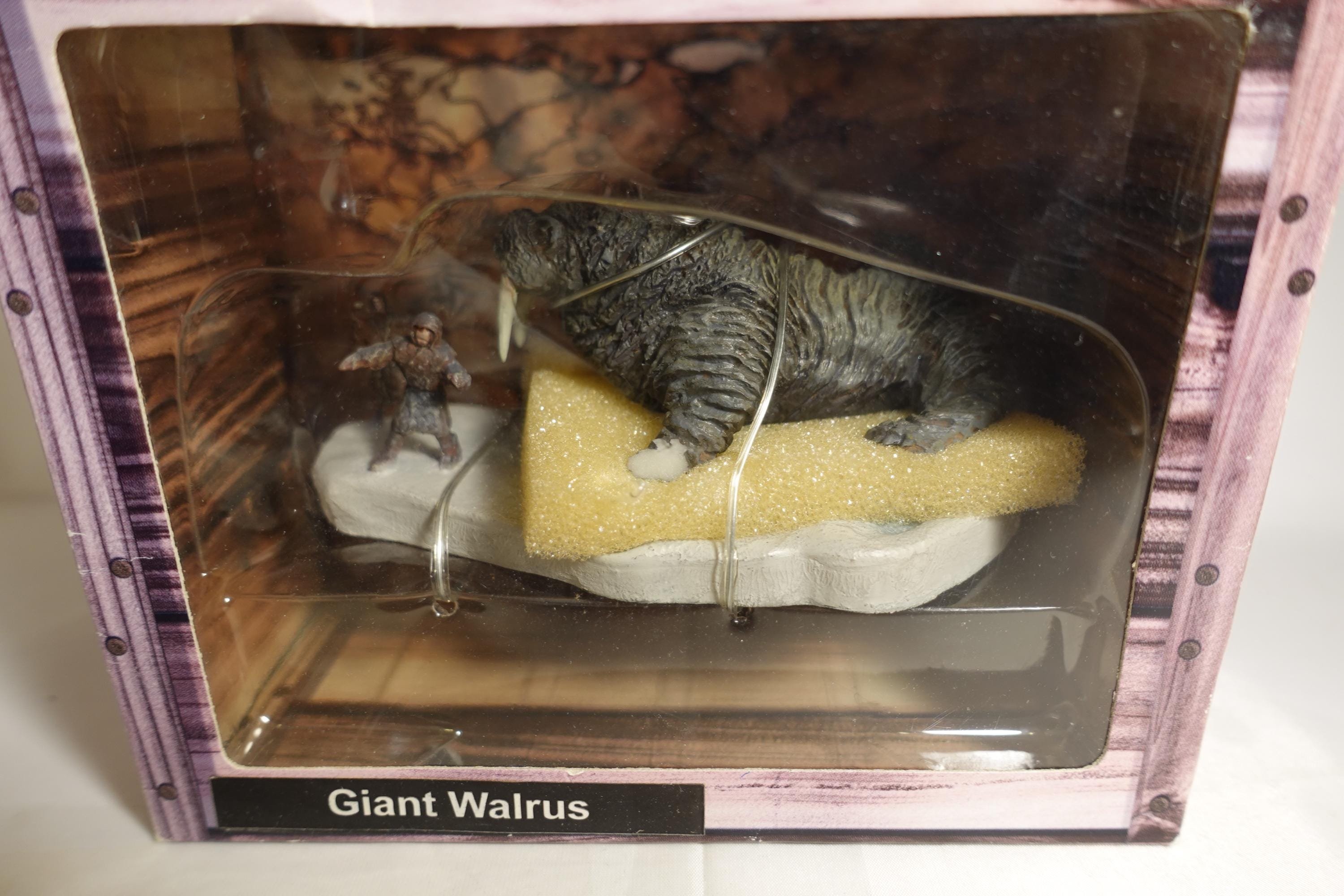 Ray Harryhausen Sinbad Eye of the Tiger GIANT WALRUS Cold Cast Resin Figure X-plus