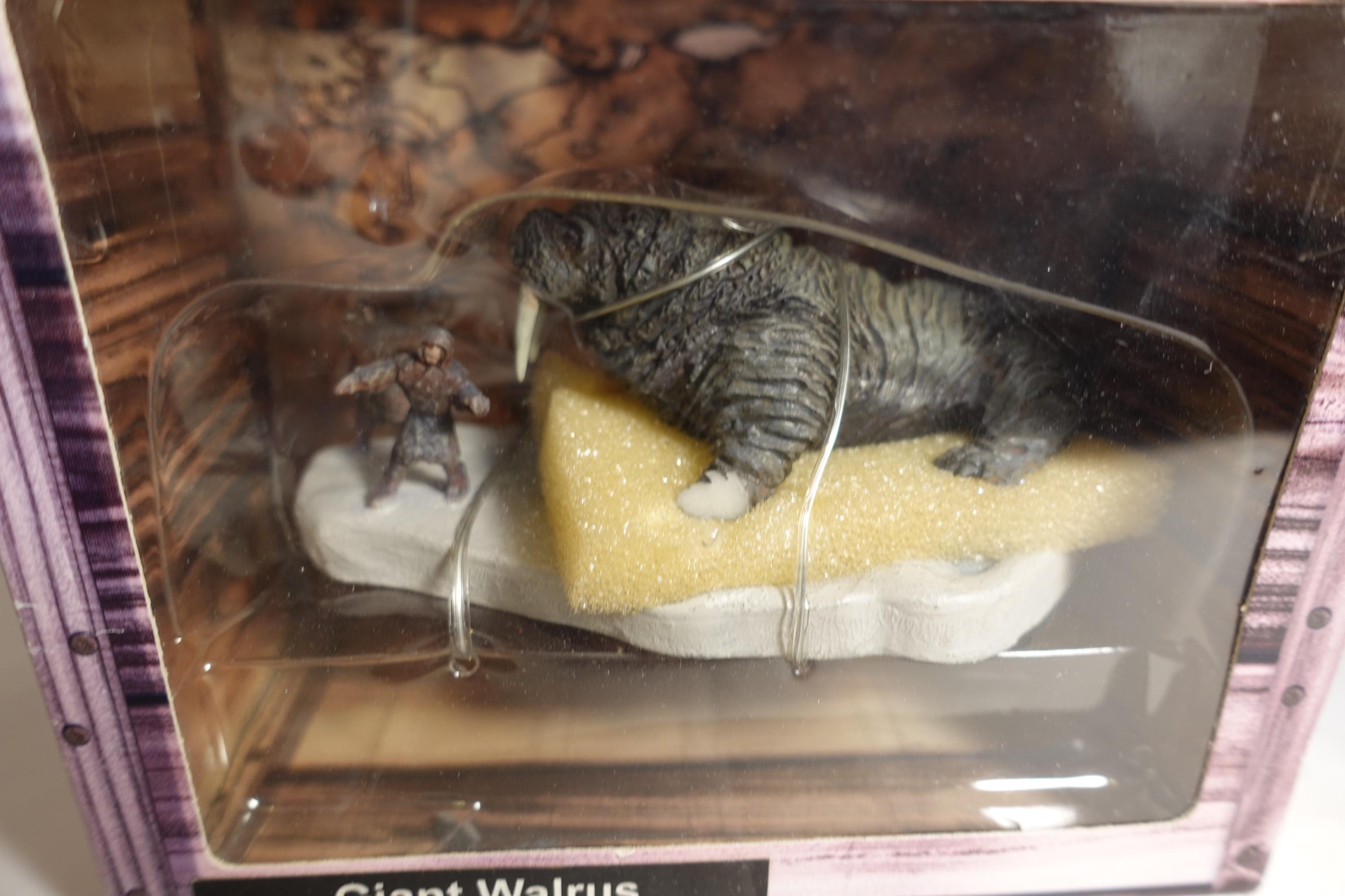 Ray Harryhausen Sinbad Eye of the Tiger GIANT WALRUS Cold Cast Resin Figure X-plus