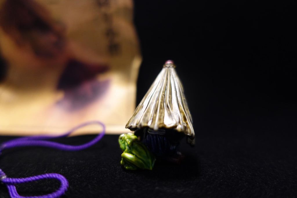 Japanese Yokai Amefuri kozō Mini Mascot Figure Kaiyodo