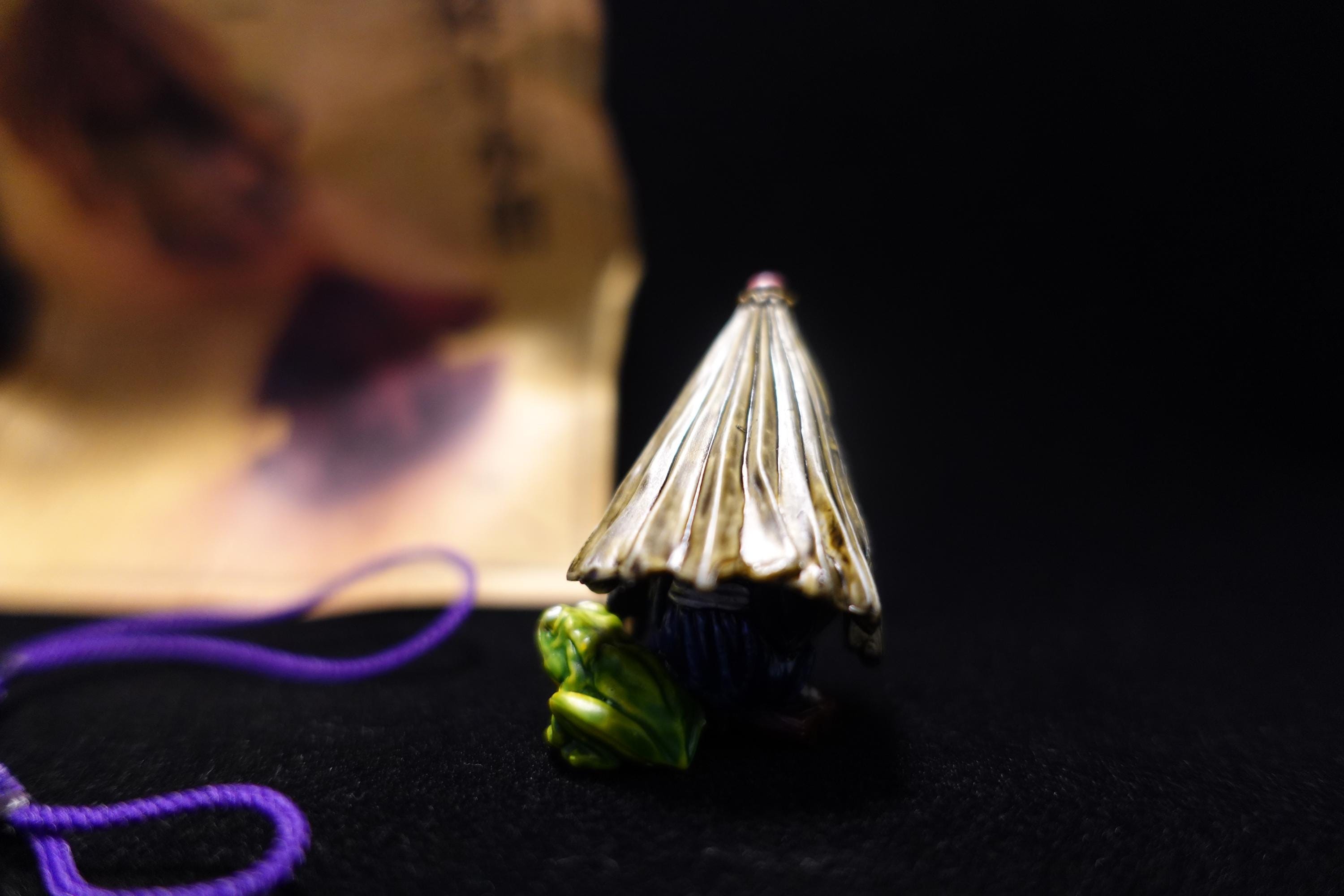 Japanese Yokai Amefuri kozō Mini Mascot Figure Kaiyodo