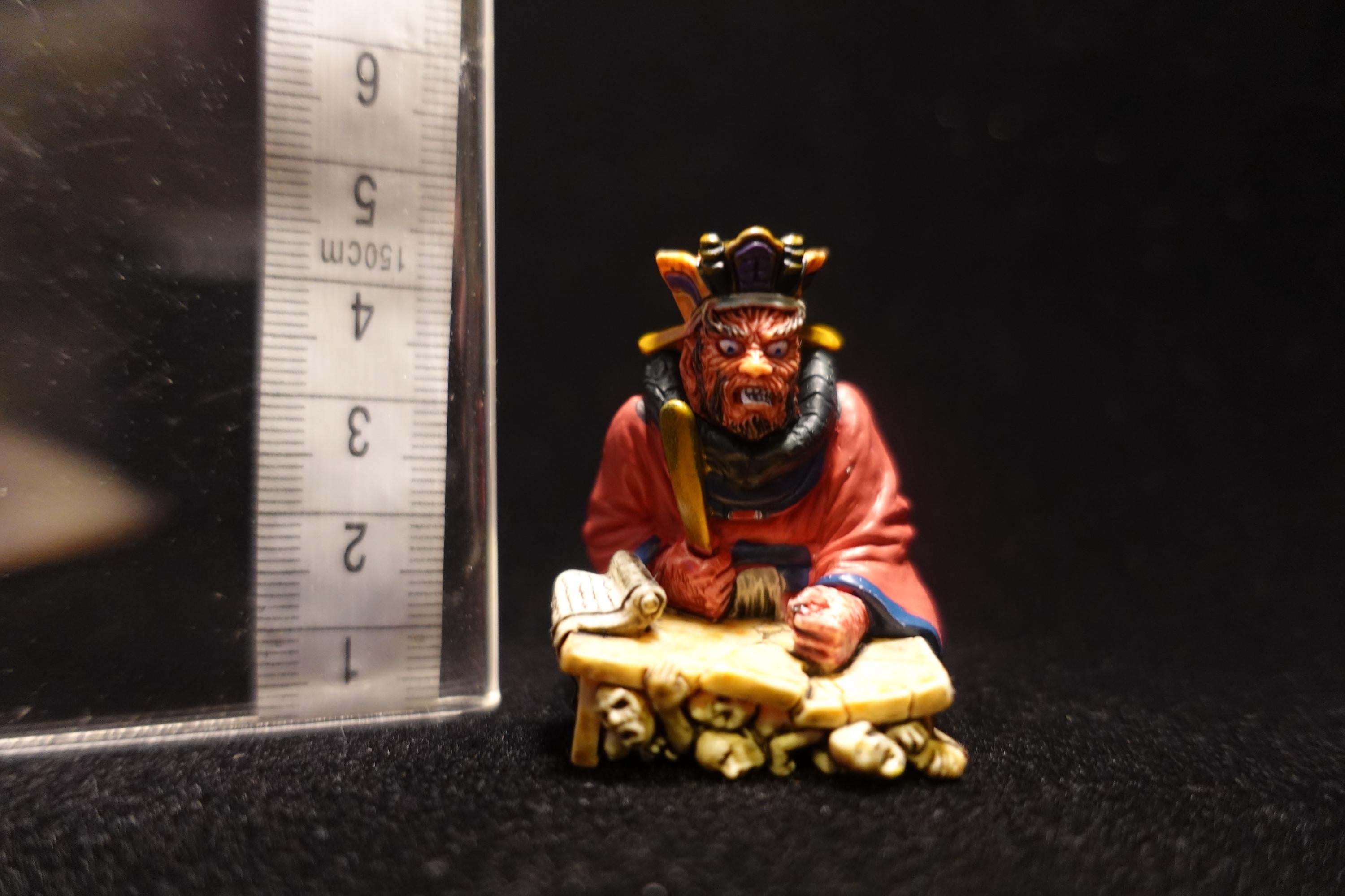 Japanese Yokai King Enma Mini Mascot Figure Kaiyodo