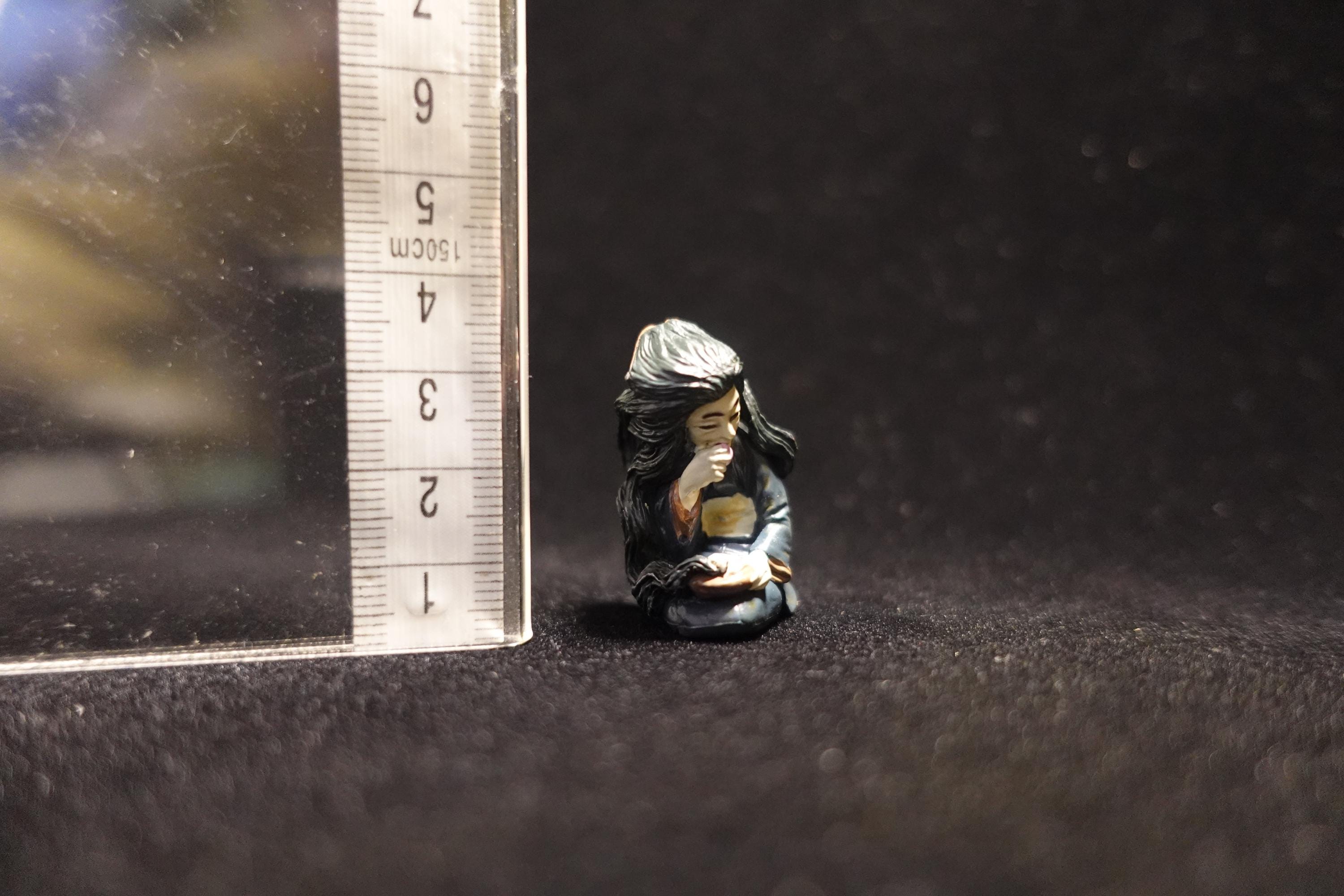 Japanese Yokai Two Mouth Woman (Futuchi Onna) Mini Mascot Figure Kaiyodo
