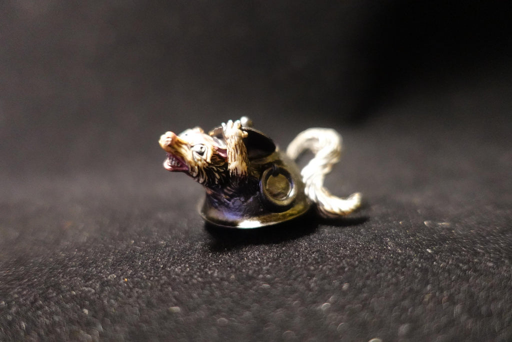 Japanese Yokai Bunbuku Chagama Mini Mascot Figure Kaiyodo