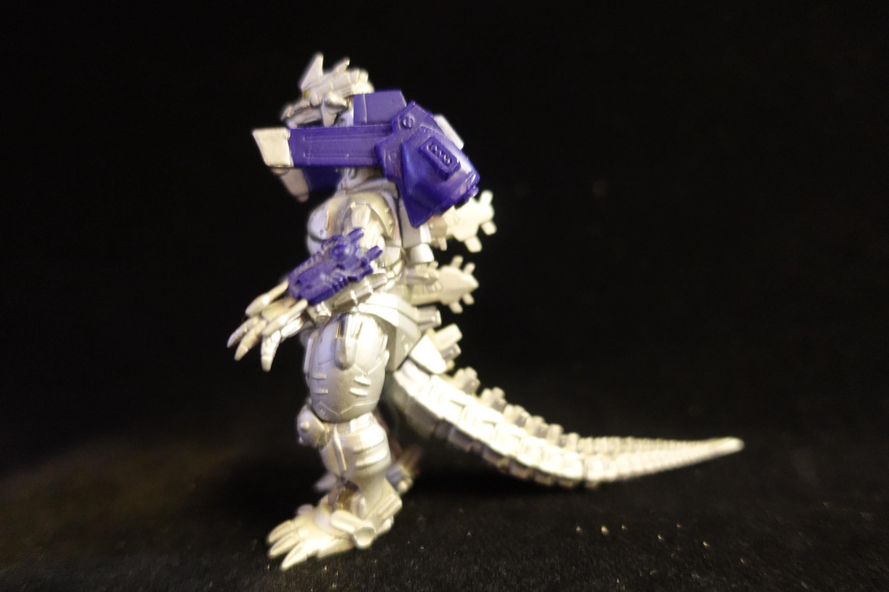 Godzilla Toho 2002 US Movie Godzilla Kiryu (mechagodzilla) Gashapon HG Series Godzilla 9
