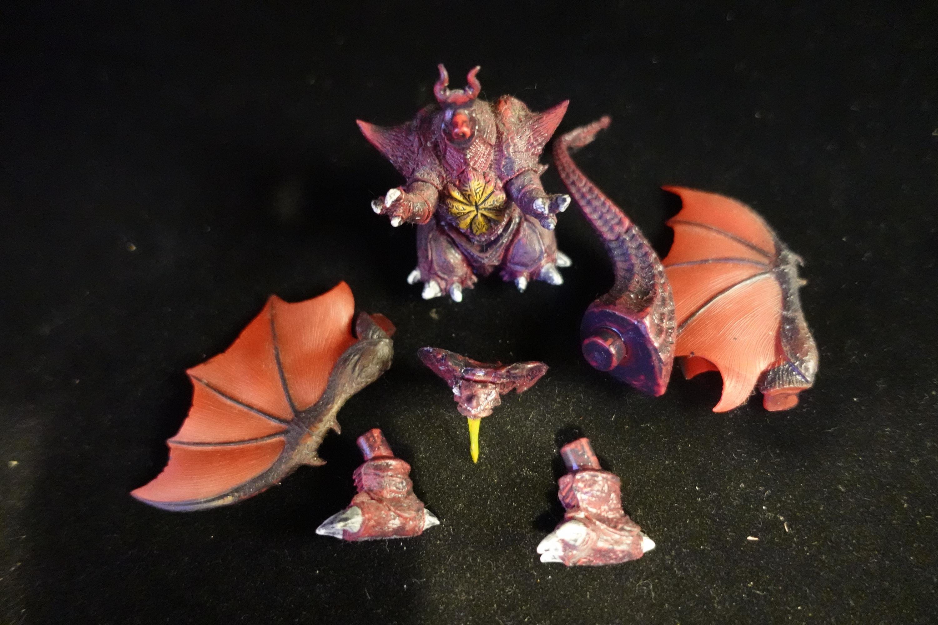 Godzilla Toho 2003 Destroyah Godzilla Bandai HG Series