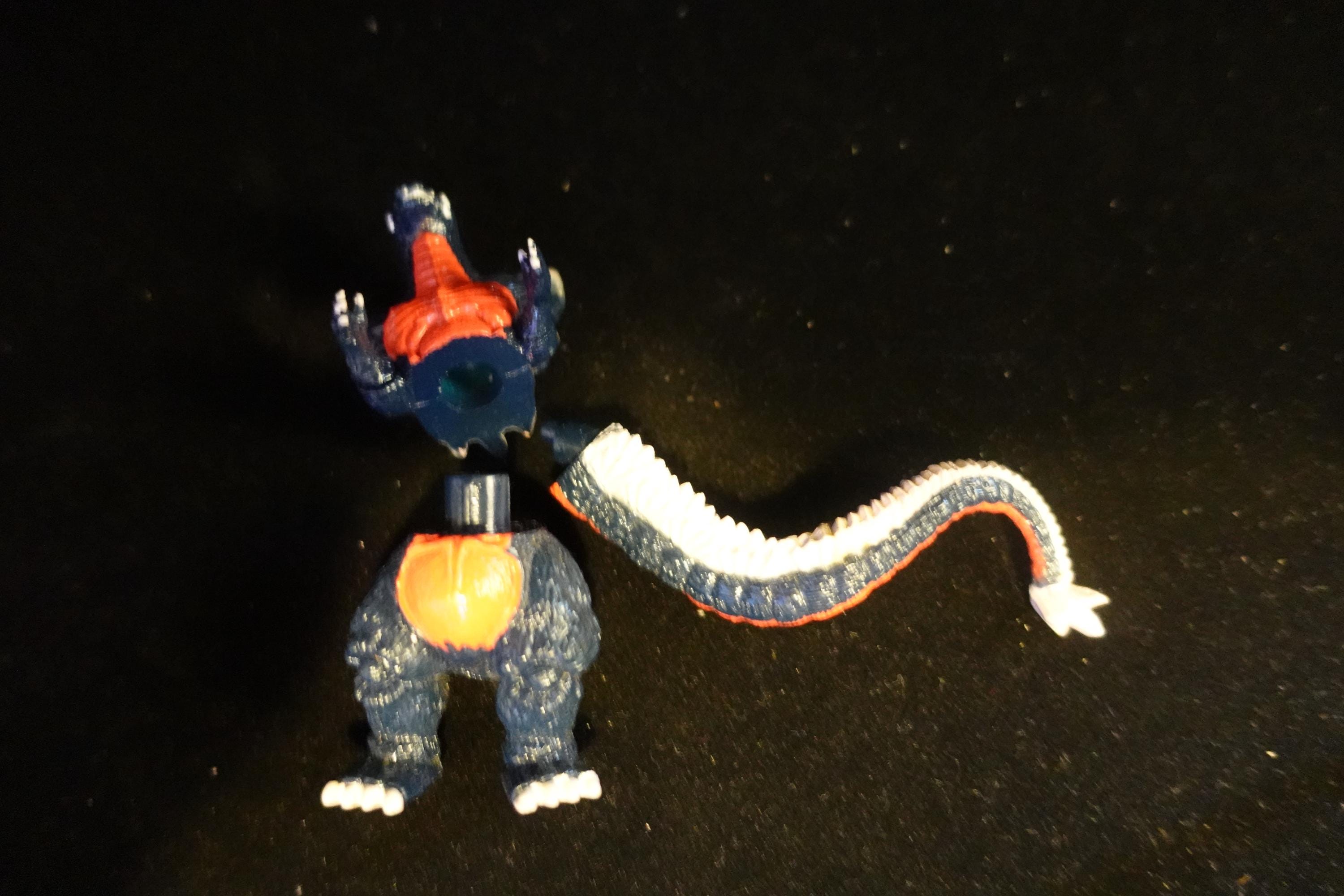 Godzilla Toho 1994 Space Godzilla Kaiju Bandai HG Series 5