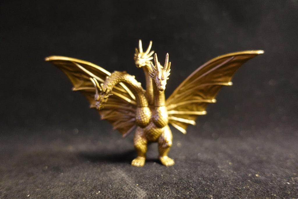 Godzilla x Gamera x Mothra Toho 1994 King Ghidorah Kaiju Bandai HG Series Ex
