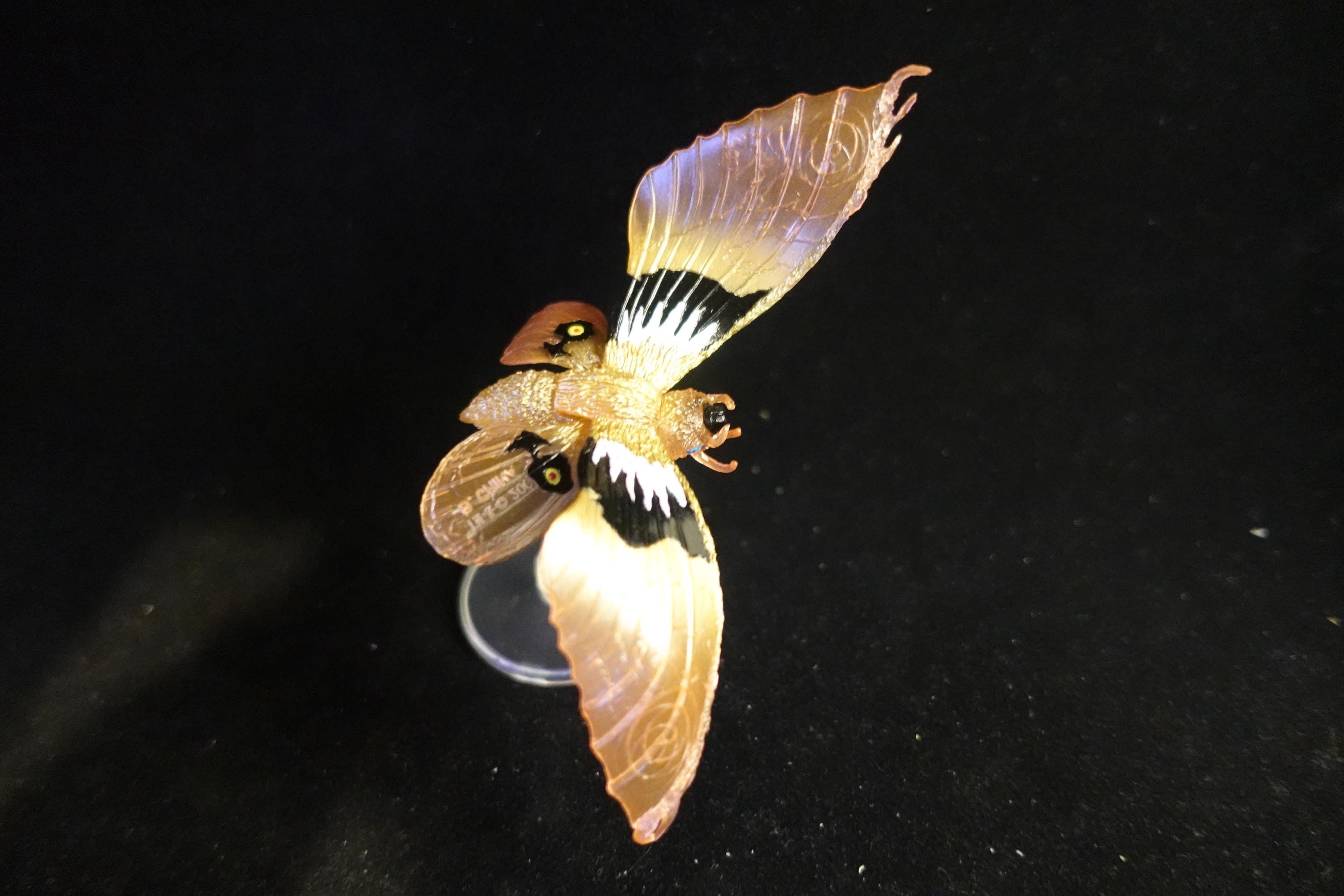 Godzilla Toho Figure Fire Mothra Bandai HG Series 11