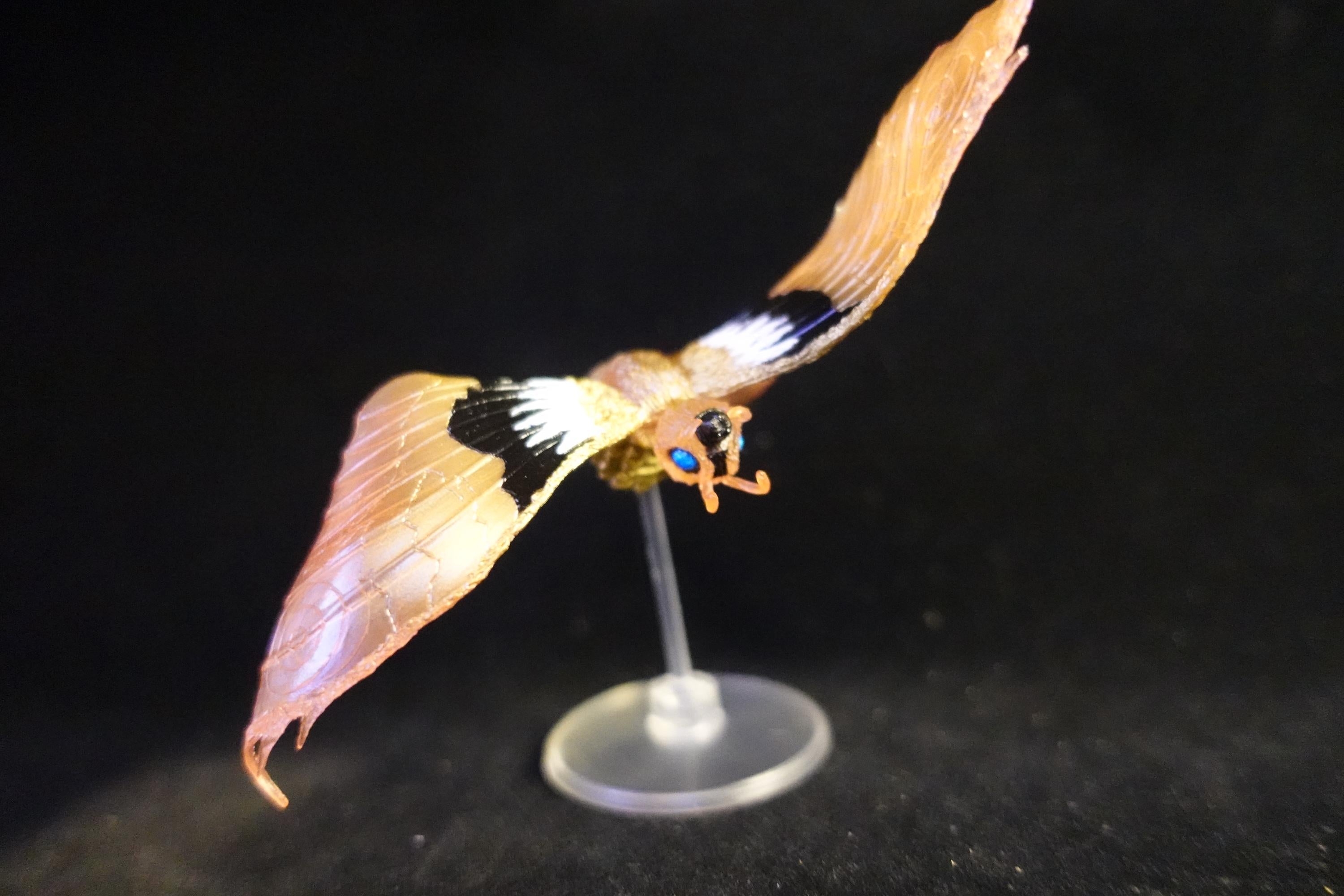 Godzilla Toho Figure Fire Mothra Bandai HG Series 11