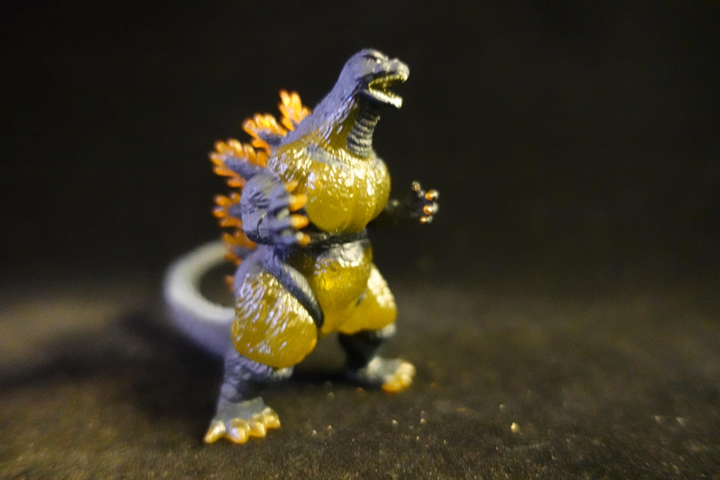 Godzilla Toho 2005 Figure Burning Godzilla Bandai HG Series