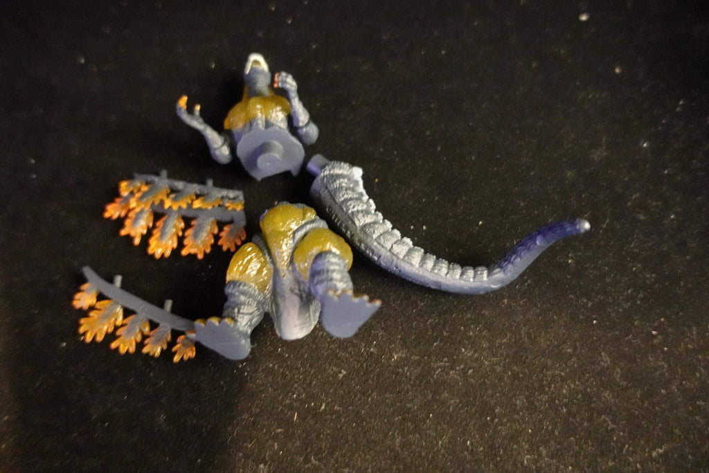 Godzilla Toho 2005 Figure Burning Godzilla Bandai HG Series
