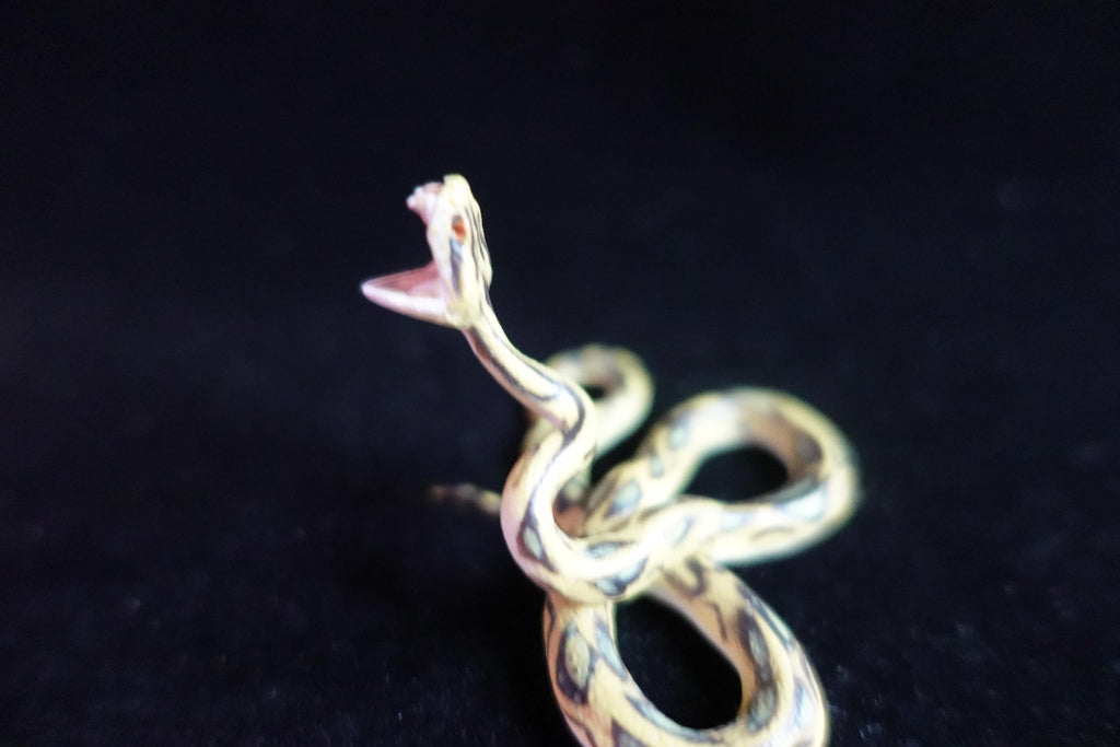 Kaiyodo ChocoQ Animatales Series 7 Spotted Pit Viper Snake