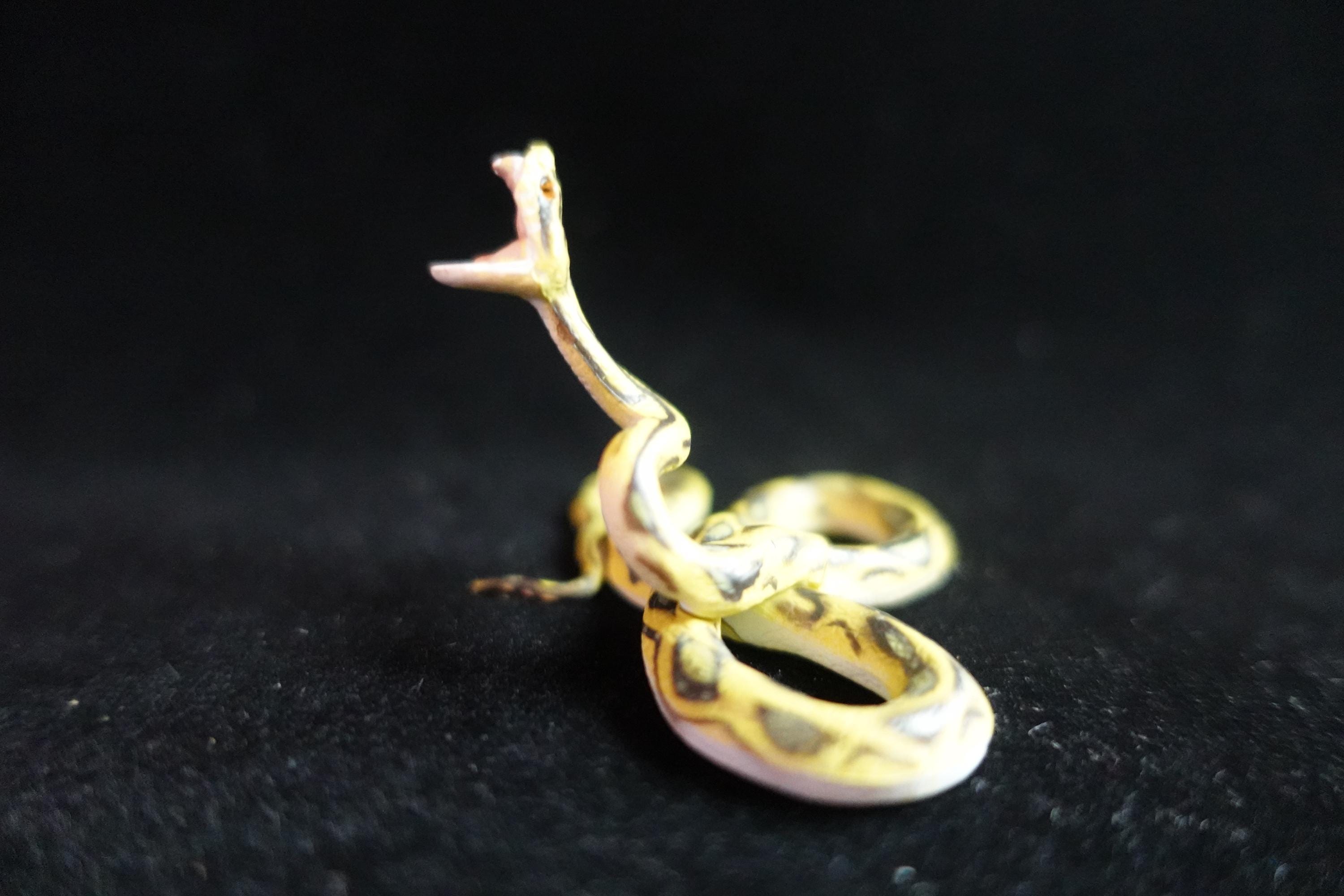 Kaiyodo ChocoQ Animatales Series 7 Spotted Pit Viper Snake