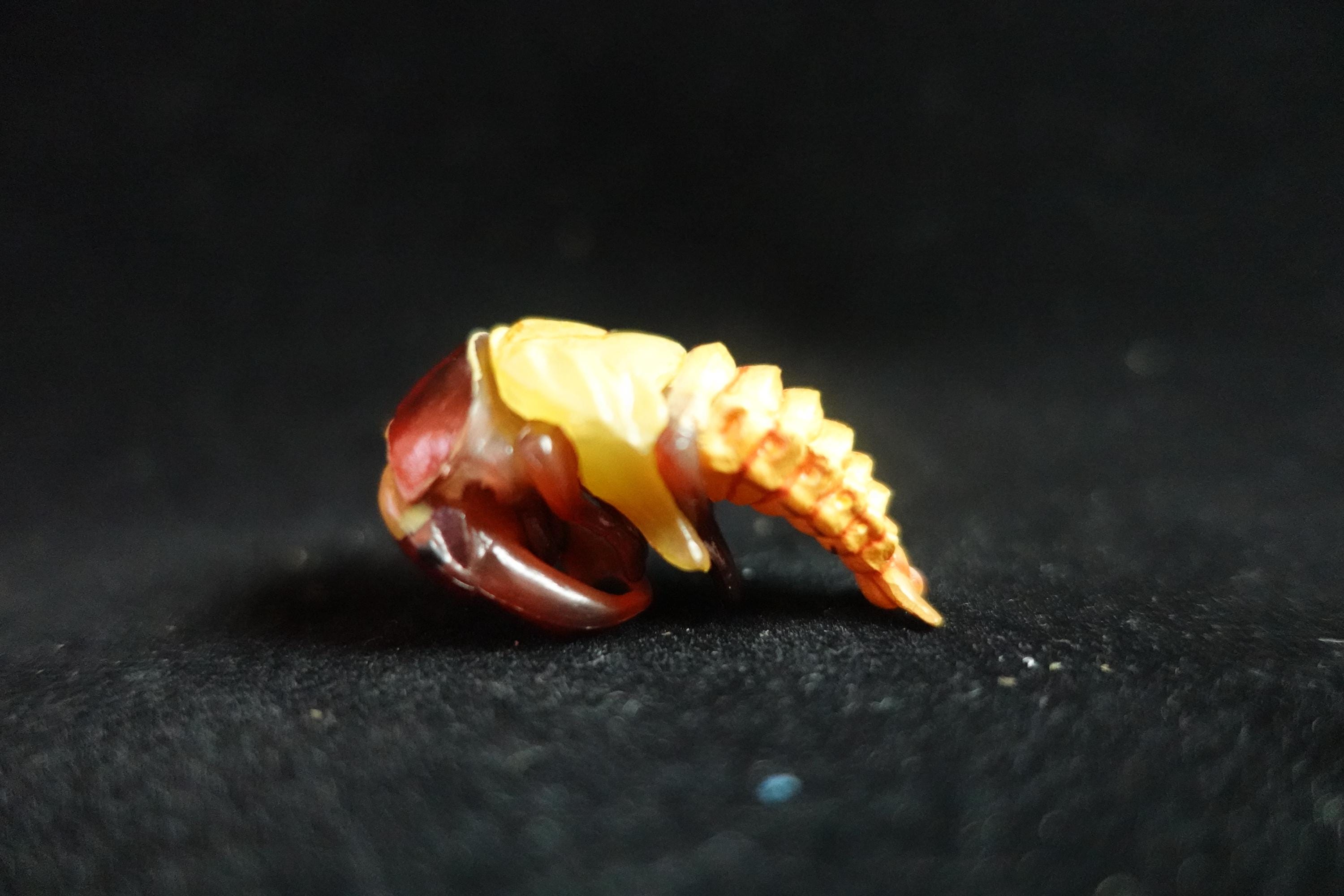 Kaiyodo ChocoQ Animatales Series 7 Secret SP Insect Beetle Pupa Larva C