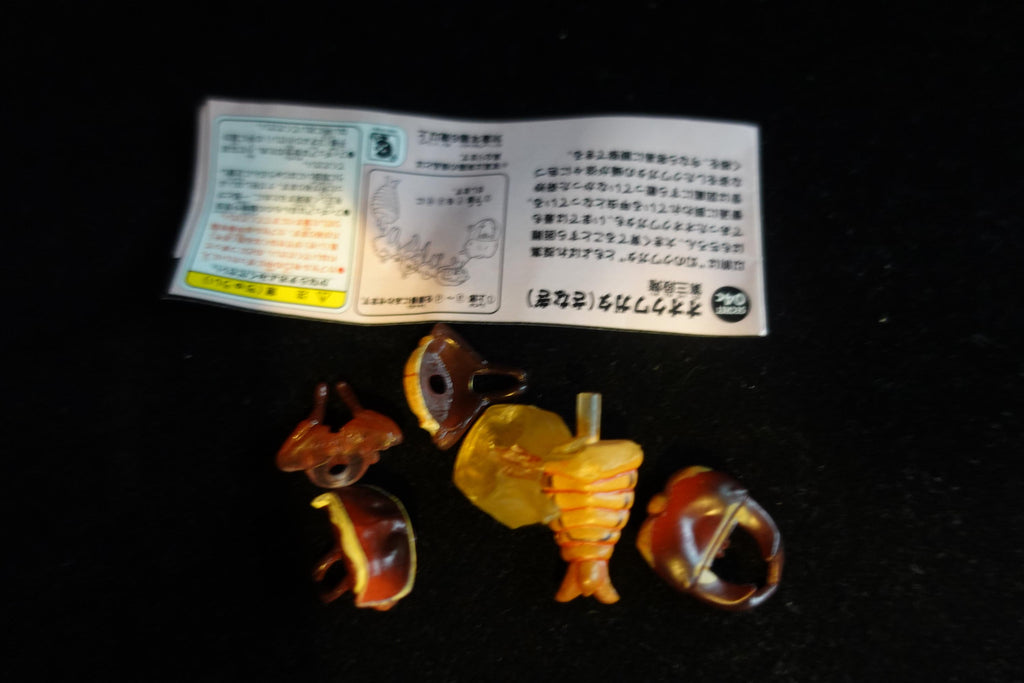 Kaiyodo ChocoQ Animatales Series 7 Secret SP Insect Beetle Pupa Larva C