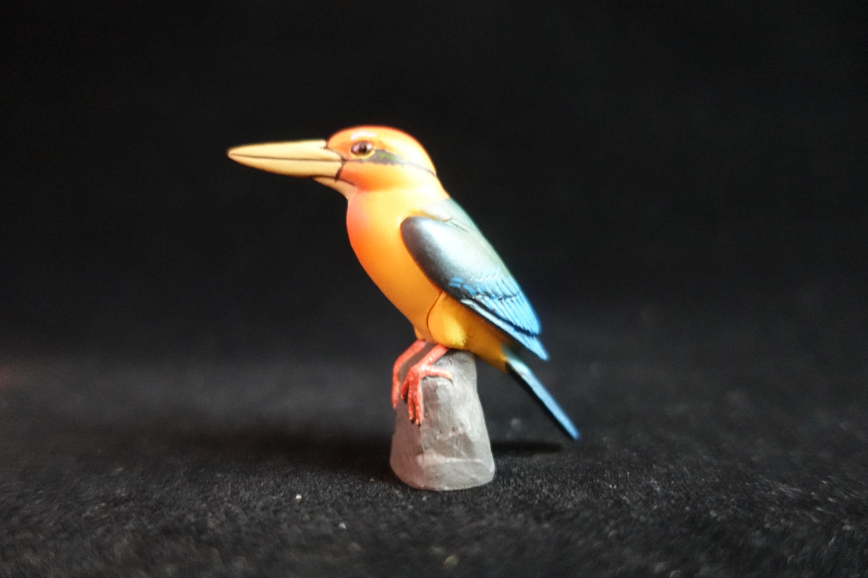Kaiyodo ChocoQ Animatales Series 8 Kingfisher Bird B Secret Sp