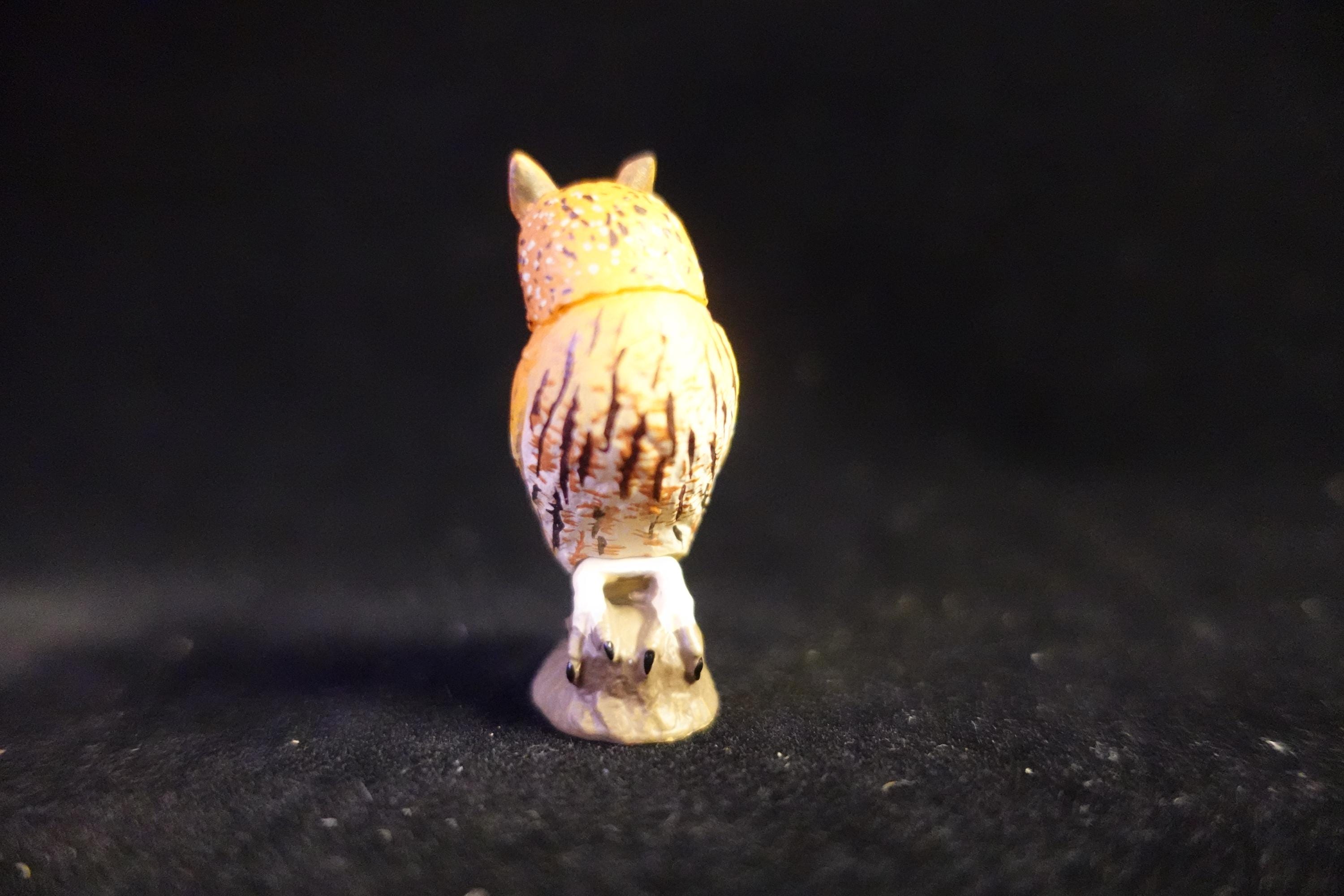Kaiyodo ChocoQ Animatales Series 8 Japanese Screech Owl B