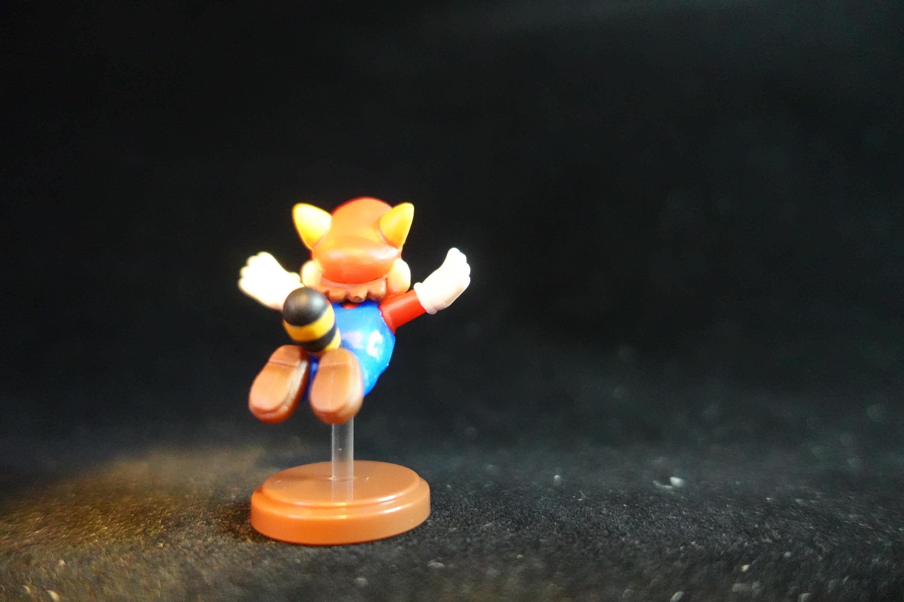 Super Mario 35th Anniversary Furuta Japan Super Mario Figure Raccoon Mario