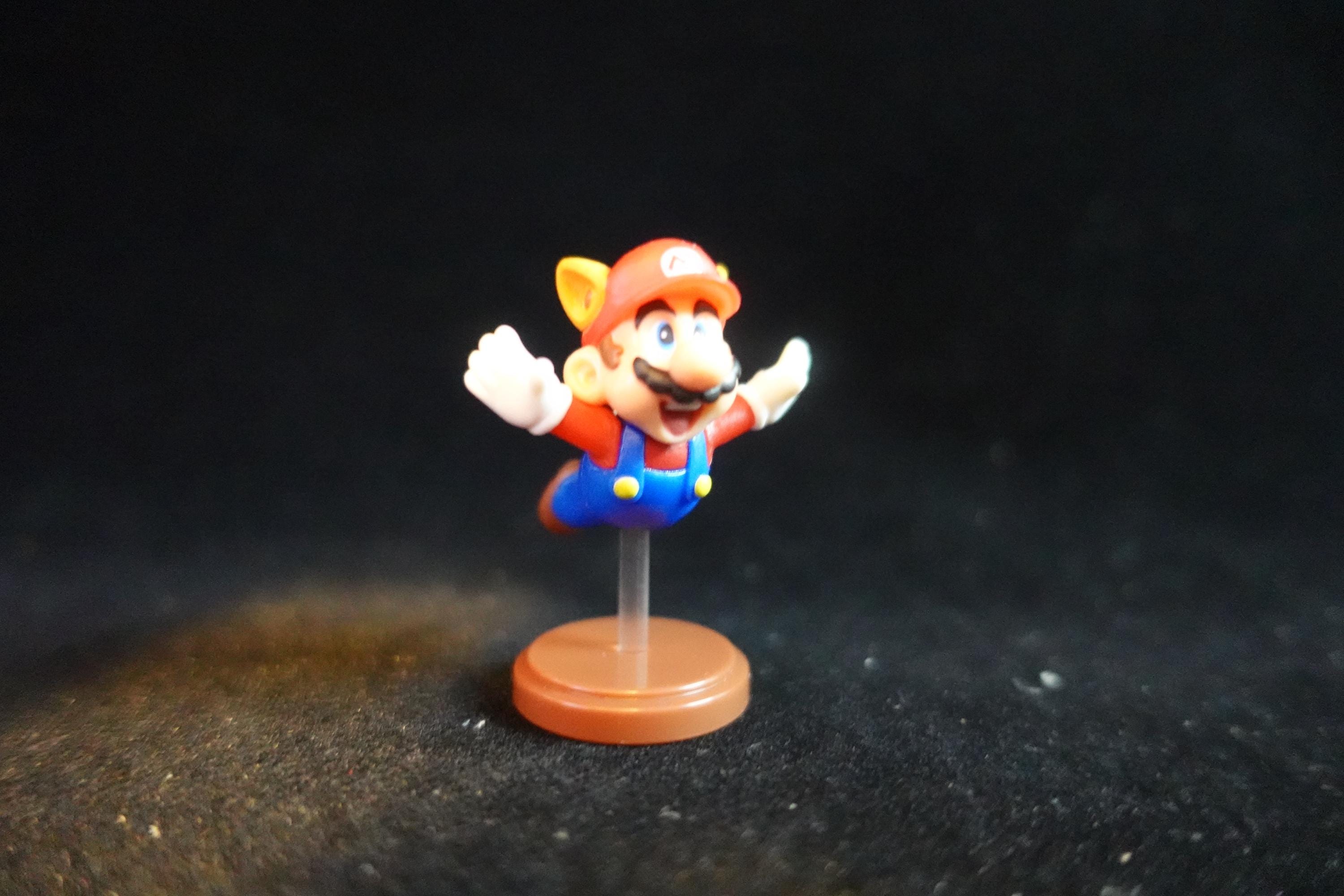 Super Mario 35th Anniversary Furuta Japan Super Mario Figure Raccoon Mario