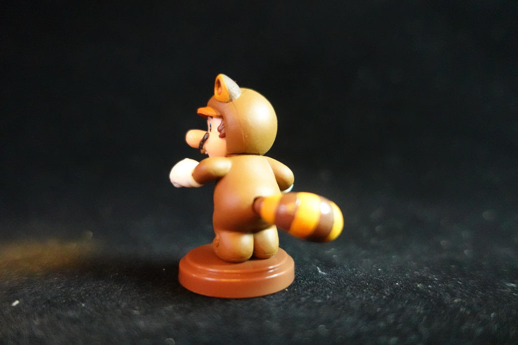 Super Mario 35th Anniversary Furuta Japan Super Mario Figure Raccoon Mario