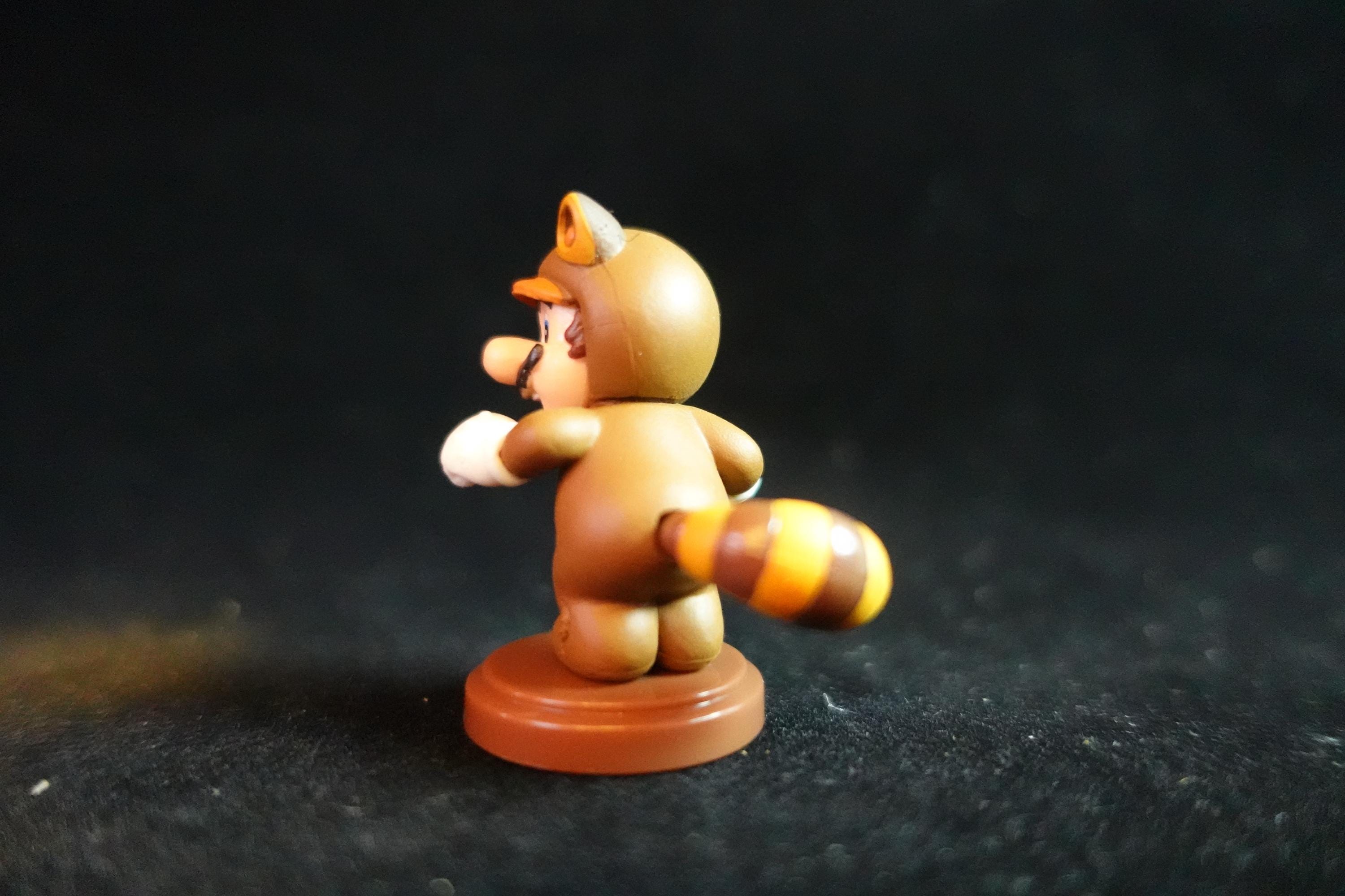 Super Mario 35th Anniversary Furuta Japan Super Mario Figure Raccoon Mario