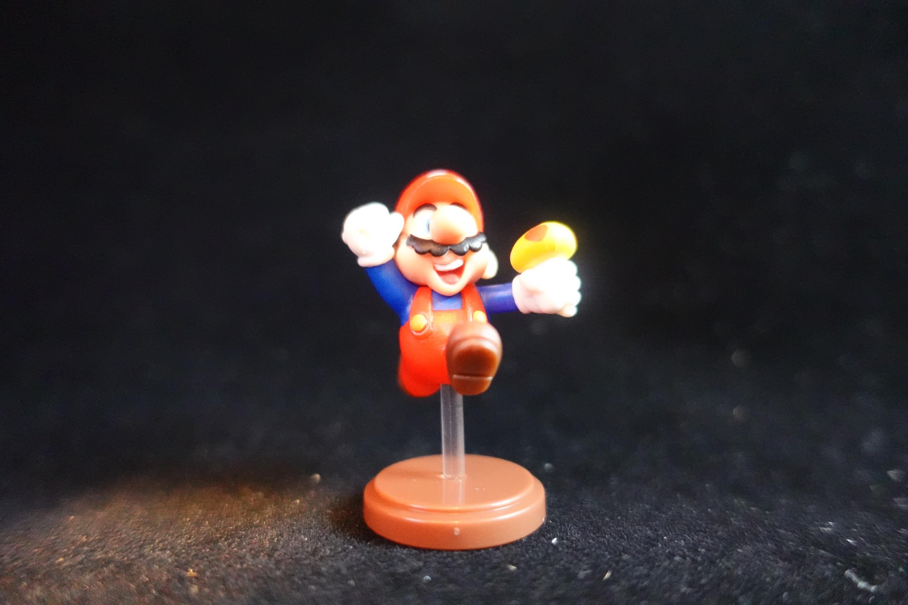 Super Mario 35th Anniversary Furuta Japan Super Mario Figure Mario Mushroom