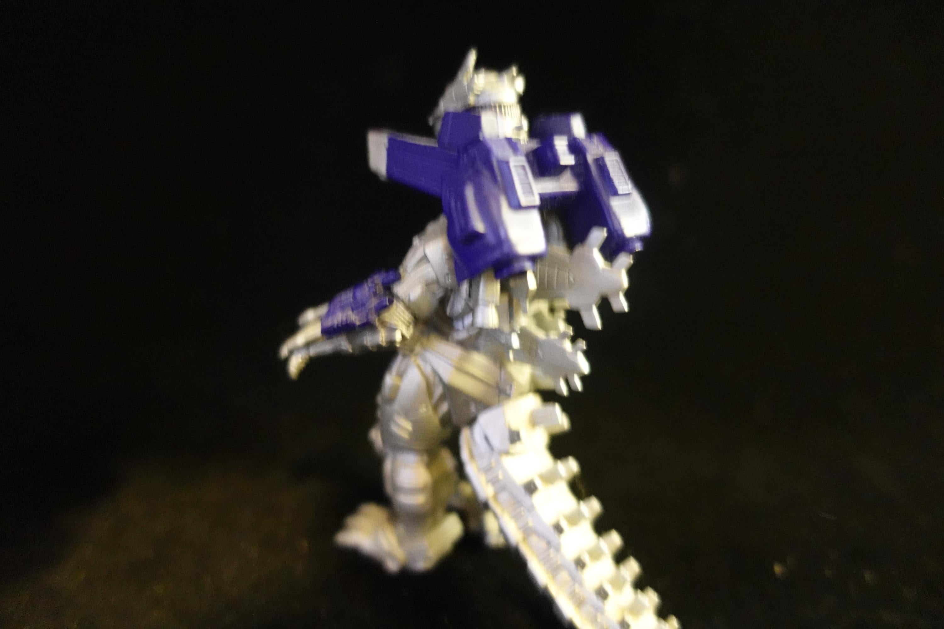 Godzilla Toho 2002 US Movie Godzilla Kiryu (mechagodzilla) Gashapon HG Series Godzilla 9
