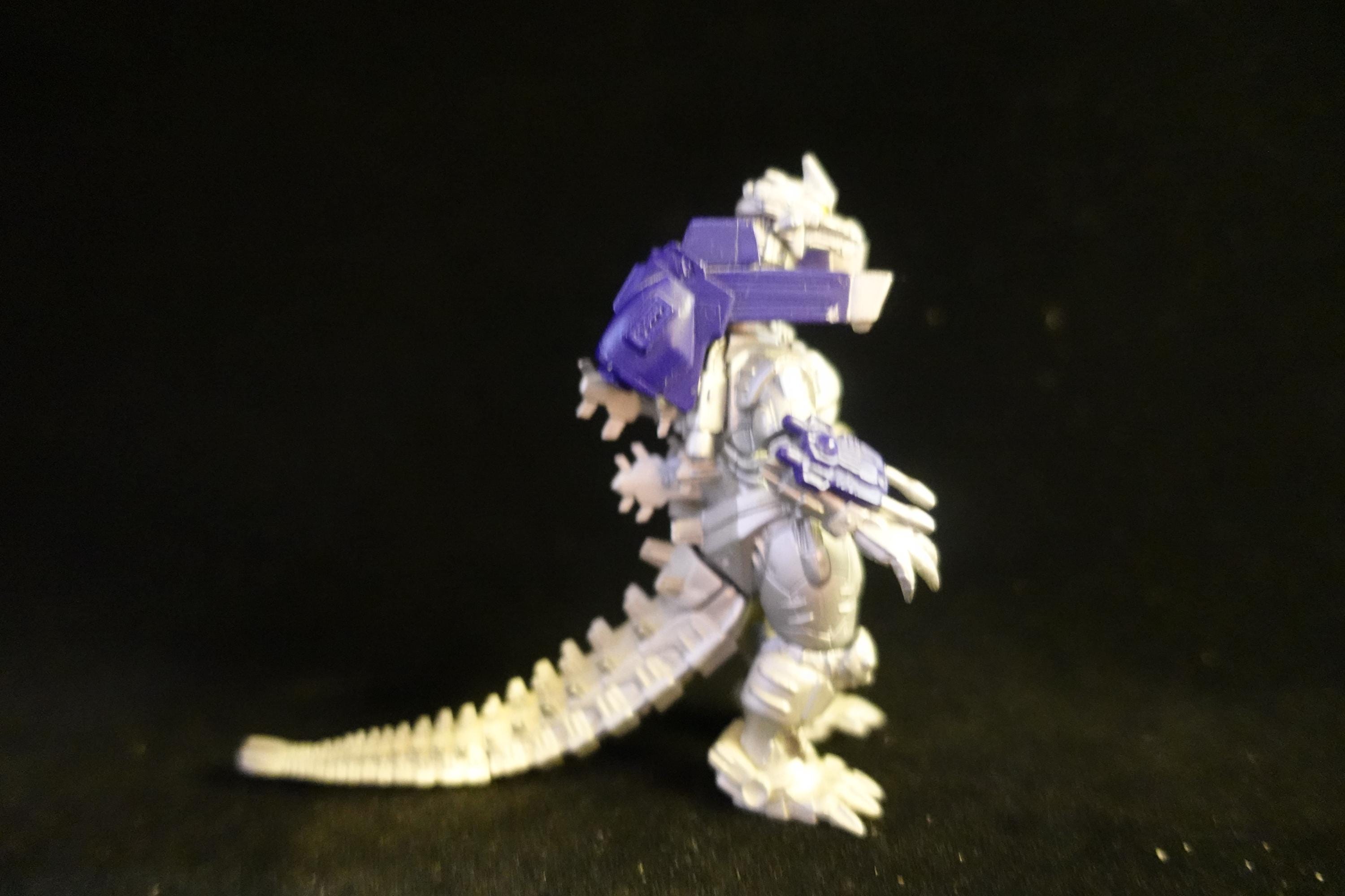 Godzilla Toho 2002 US Movie Godzilla Kiryu (mechagodzilla) Gashapon HG Series Godzilla 9