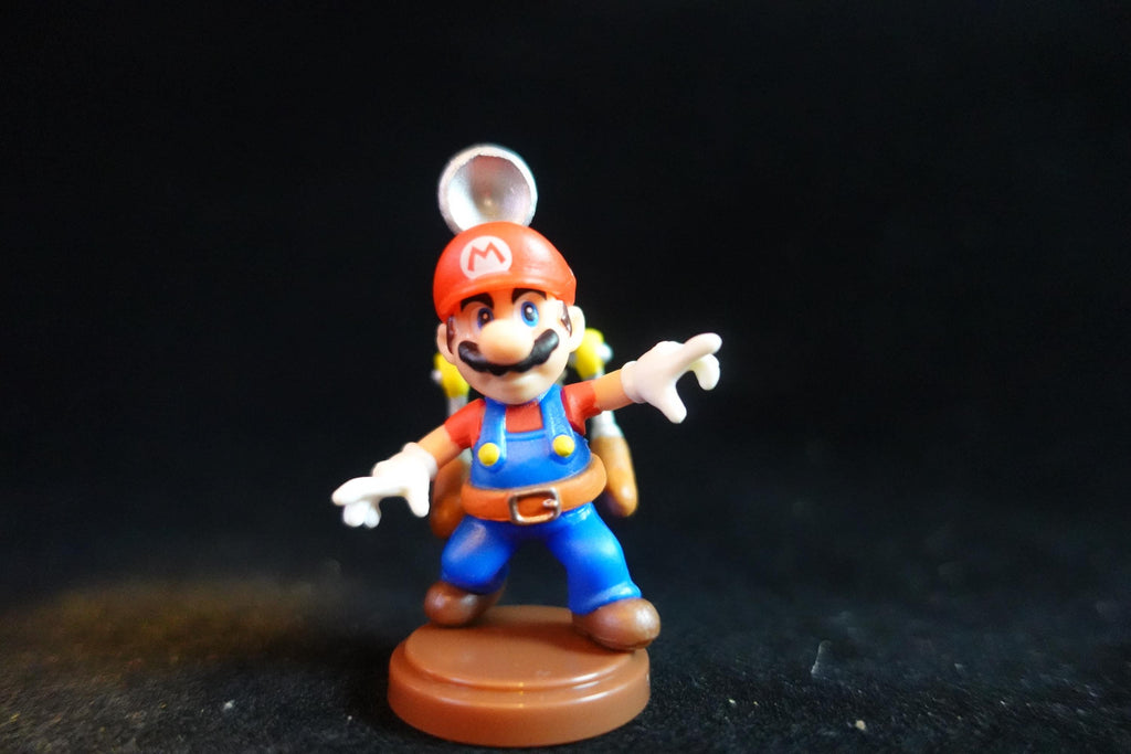 Super Mario 35th Anniversary Furuta Japan Super Mario Figure Sunshine PUMP Mario