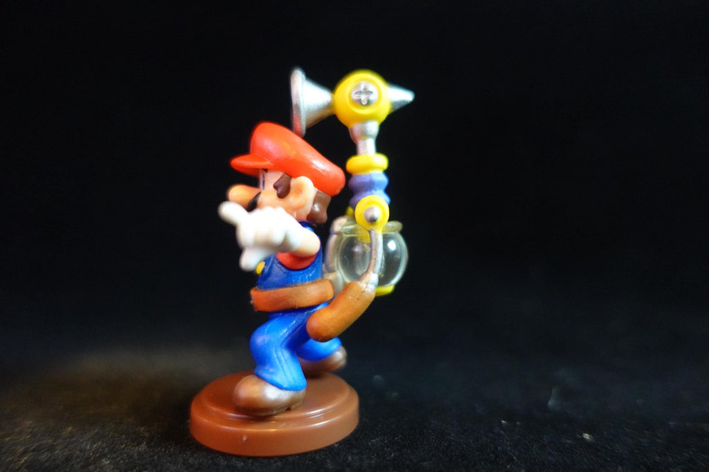 Super Mario 35th Anniversary Furuta Japan Super Mario Figure Sunshine PUMP Mario